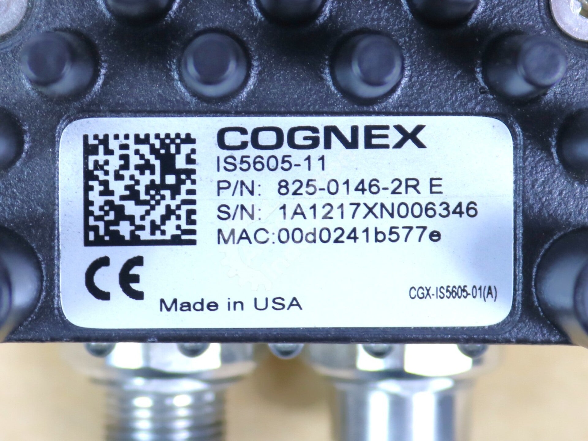 IS5605-11 By Cognex 825-0146-2R E 24VDC Industrial Vision Camera