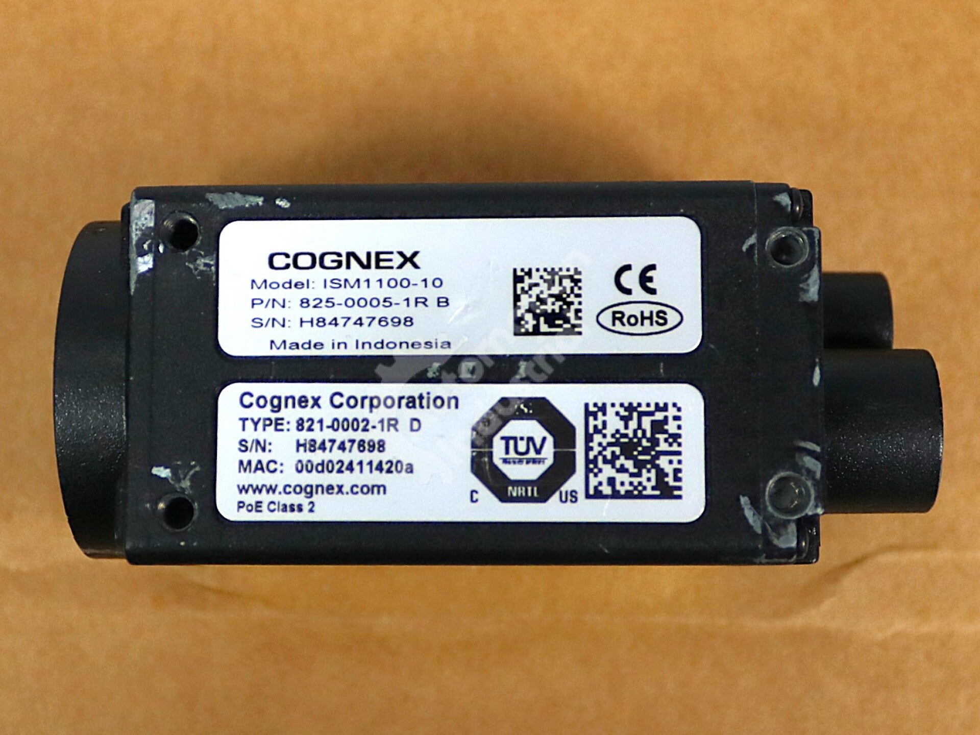 ISM1100-10 By Cognex 825-0005-1R In-Sight Micro Vision System Camera Reader