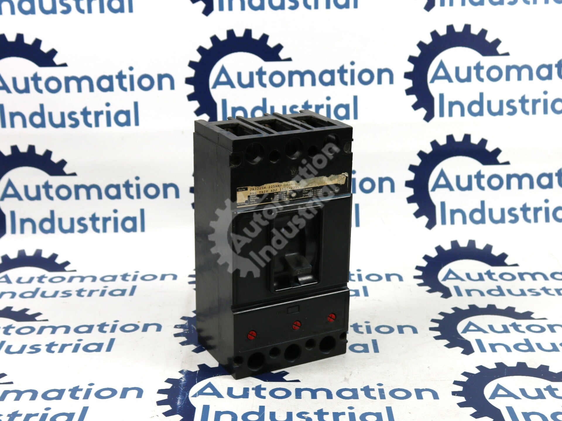 JA3225W By Westinghouse 3-Pole 3-Phase 225A 600VAC Circuit Breaker