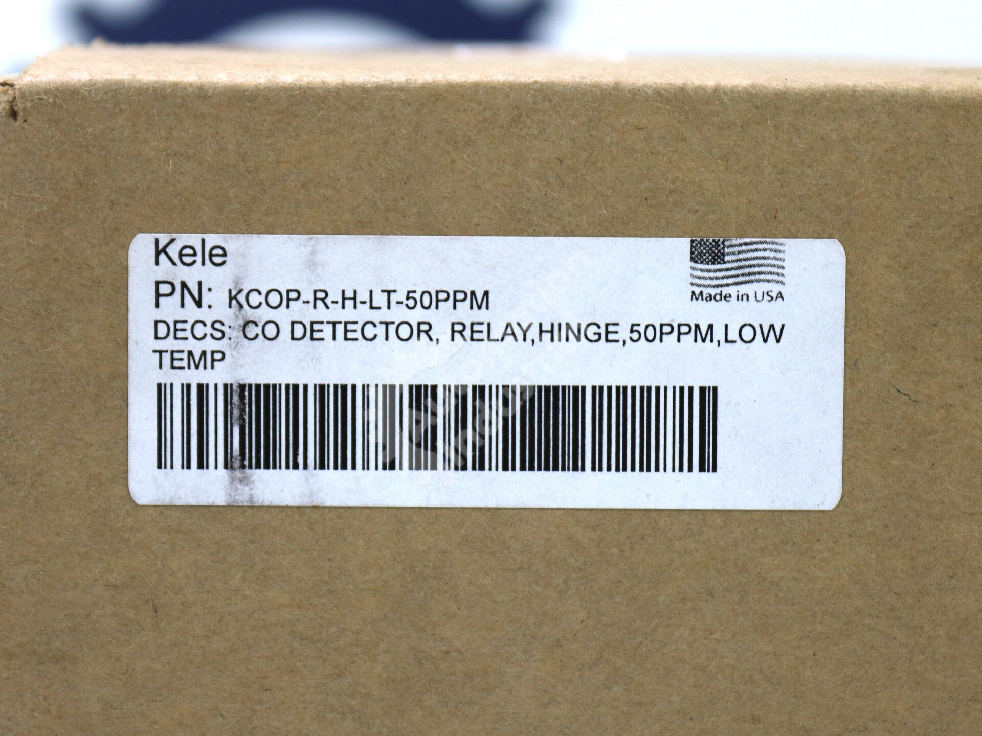 KCOP-R-H-LT-50PPM By Kele Relay Output Carbon Monoxide Sensor New Sealed
