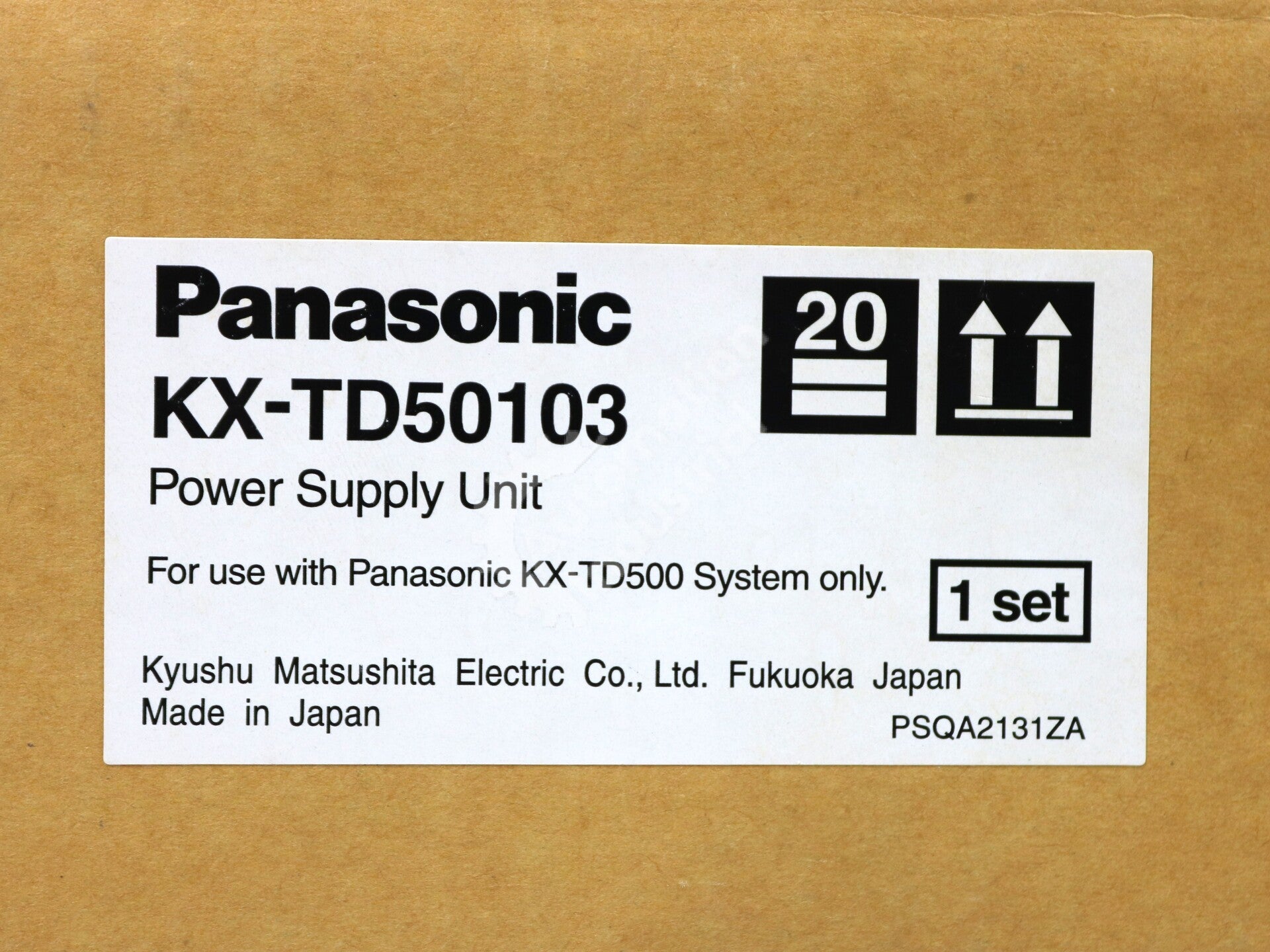 KX-TD50103 By Panasonic KX-TD500 Power Supply Unit