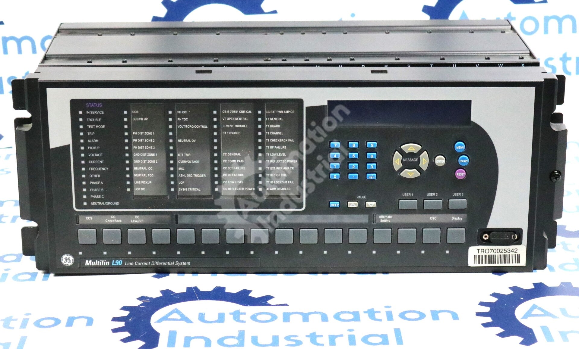 L90 LINE DIFFERENTIAL RELAY By GE Multilin Line Current Differential System