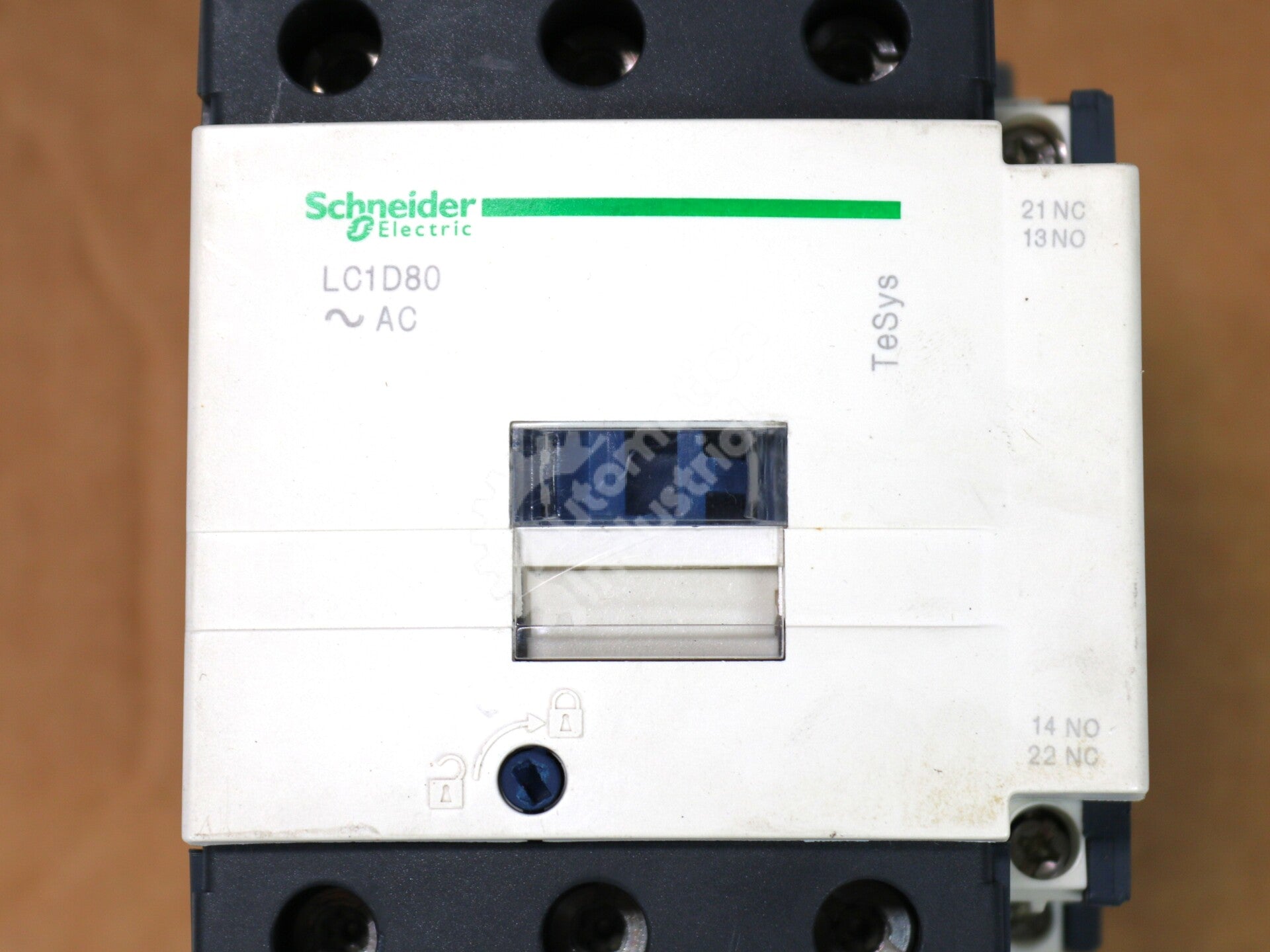 LC1D80 By Schneider Electric LC1D80M7 3-Pole 600VAC Contactor with LX1D6G7 Coil