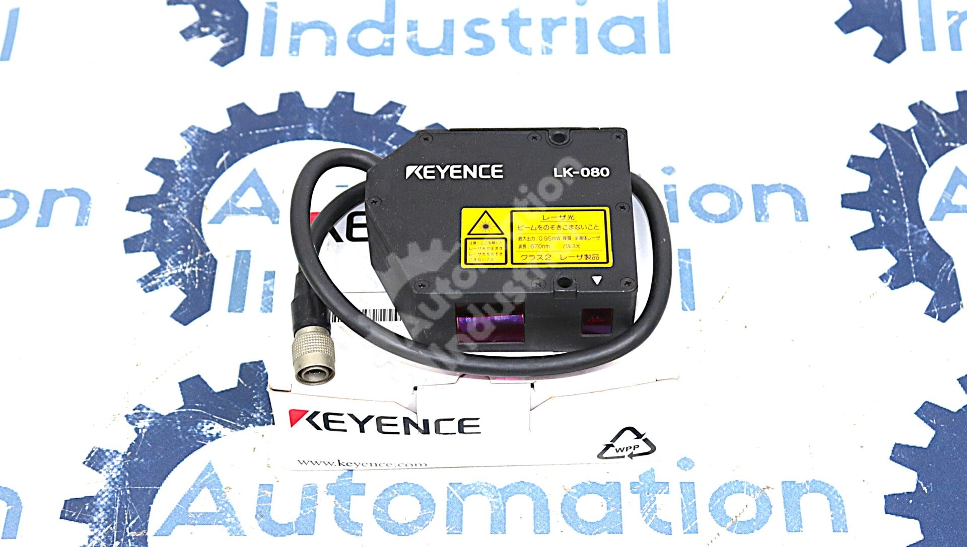 LK-080 By Keyence Laser Displacement Sensor Head LK Series NSFP