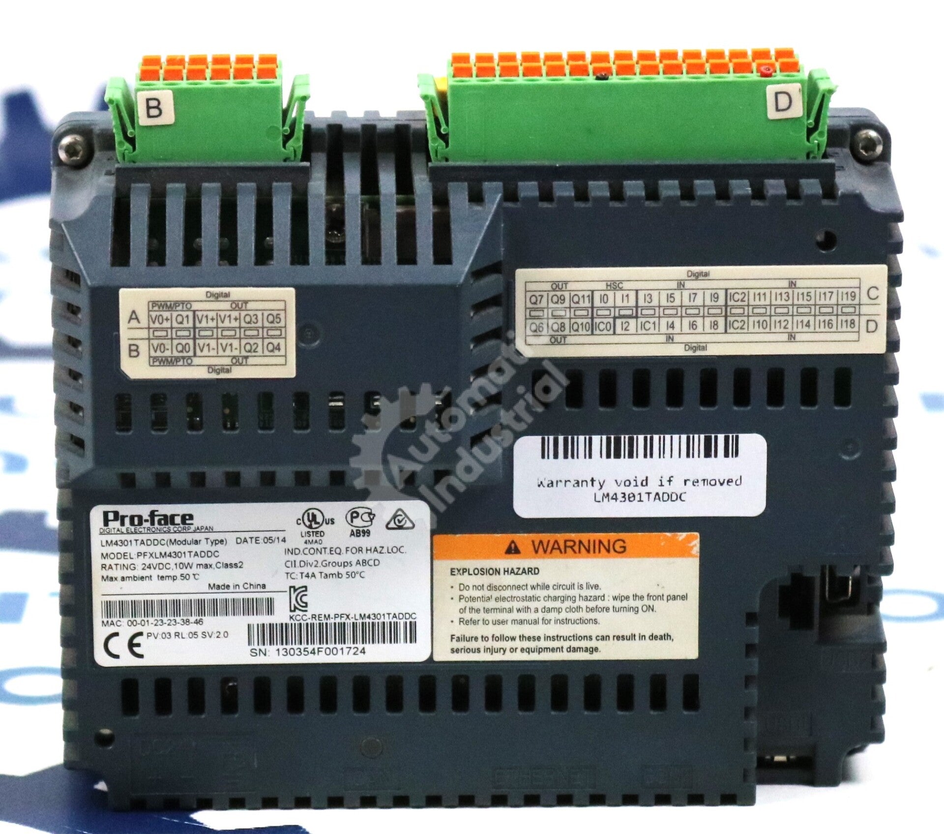 LM4301TADDC By Proface Xycom Digital I/O Model