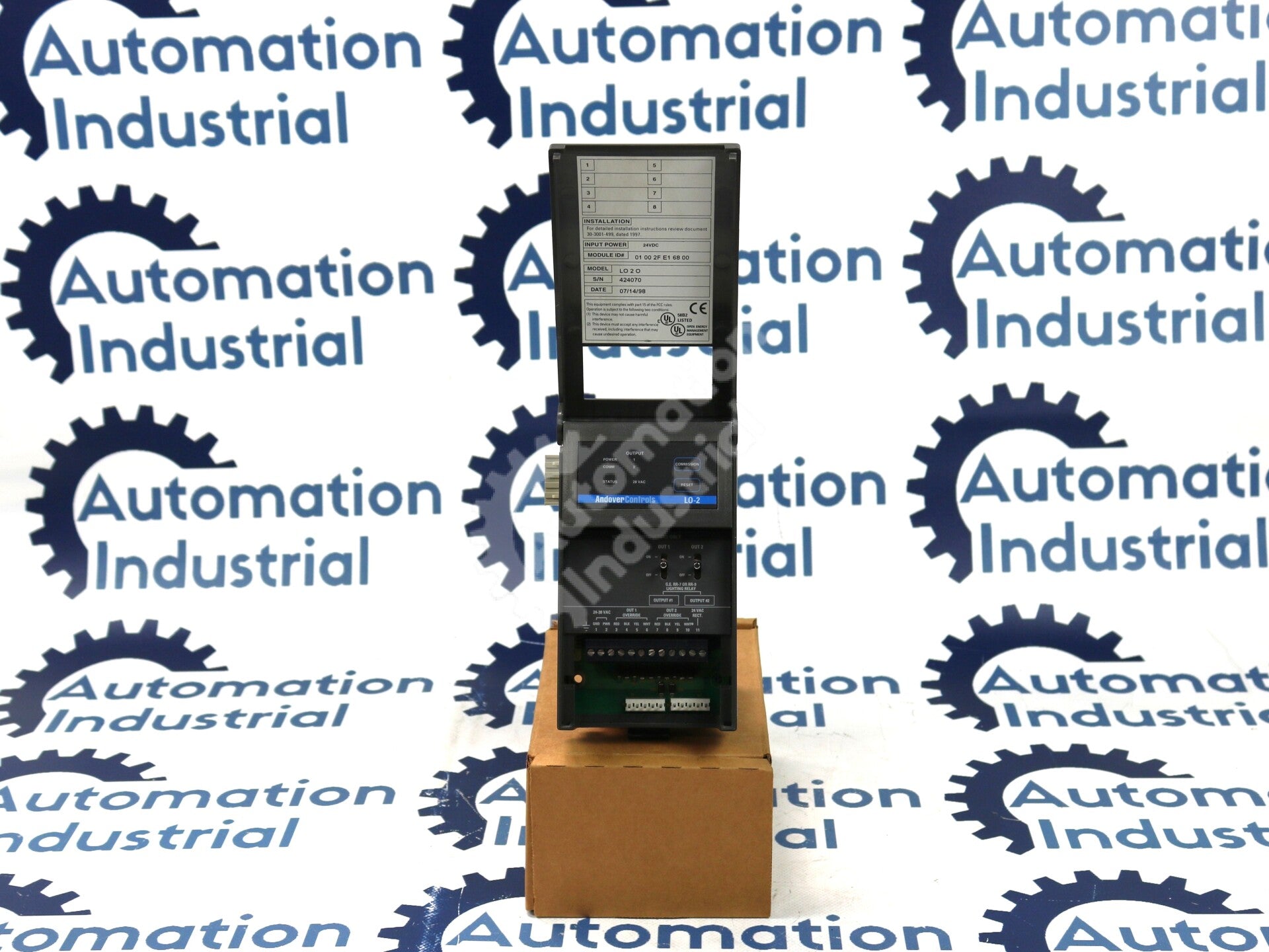 LO-2-O By Schneider Electric LO-2 2-Output Lighting Control Module With Override