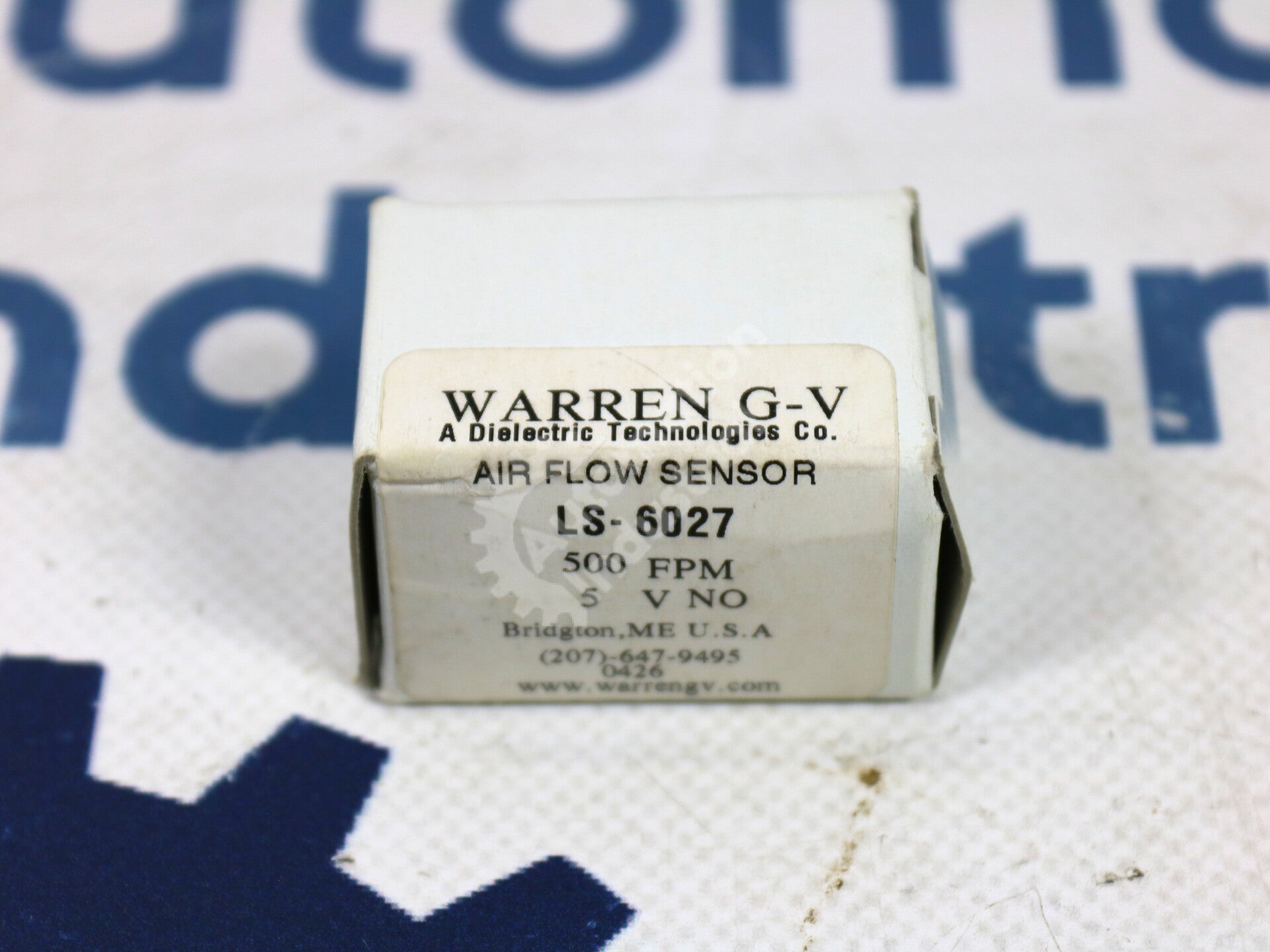LS-6027 By Warren G-V 500FPM Air Flow Sensor Switch NSFP