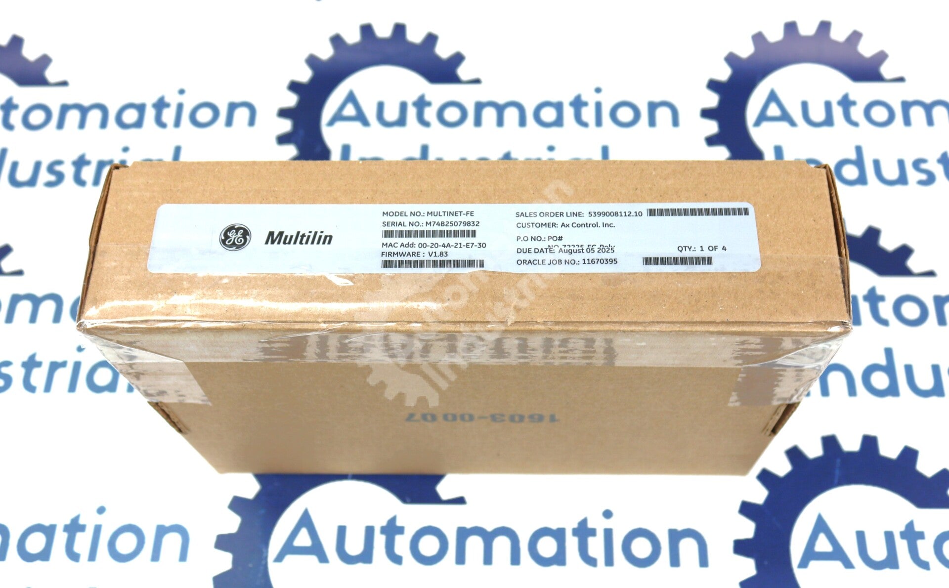 MULTINET-FE By GE Multilin Modbus/RS485 to Ethernet Converter New Sealed