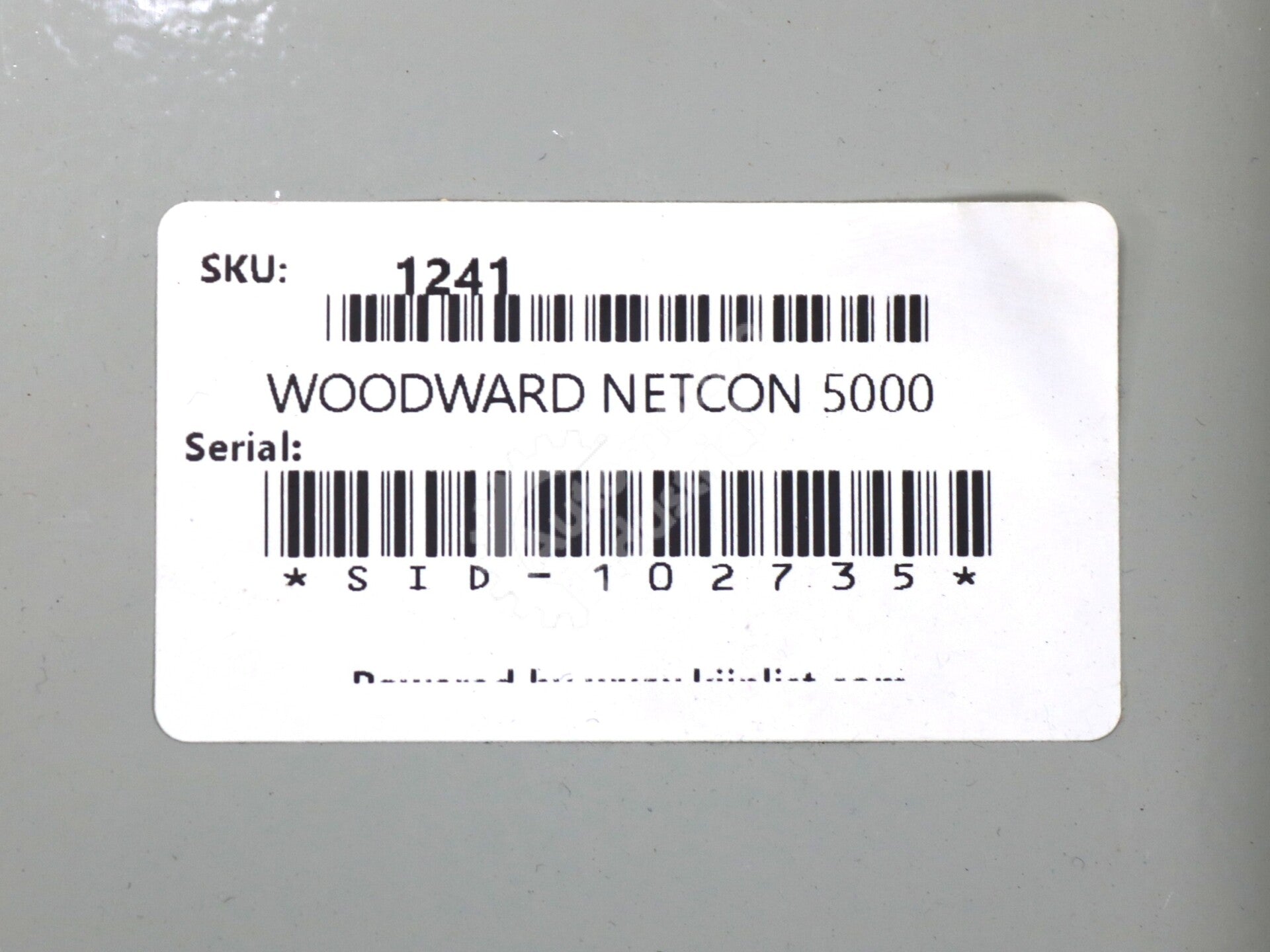 NETCON 5000 OPERATOR INTEREFACE By Woodward 24VDC Fiber Optic Input NetCon 5000