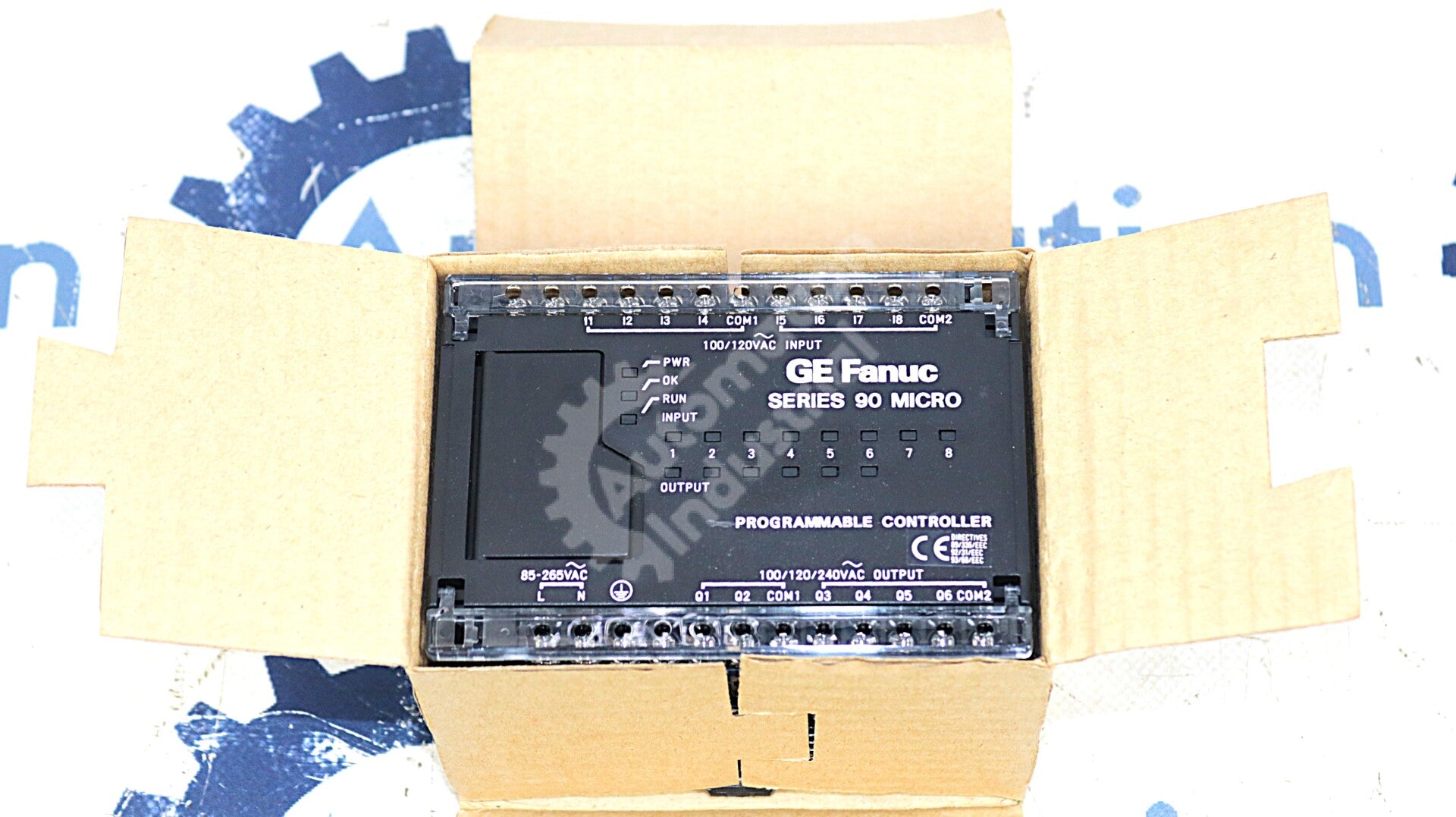 IC693UAA003 By GE Fanuc 90 Micro 100/120VAC Input Programmable Controller NSFP