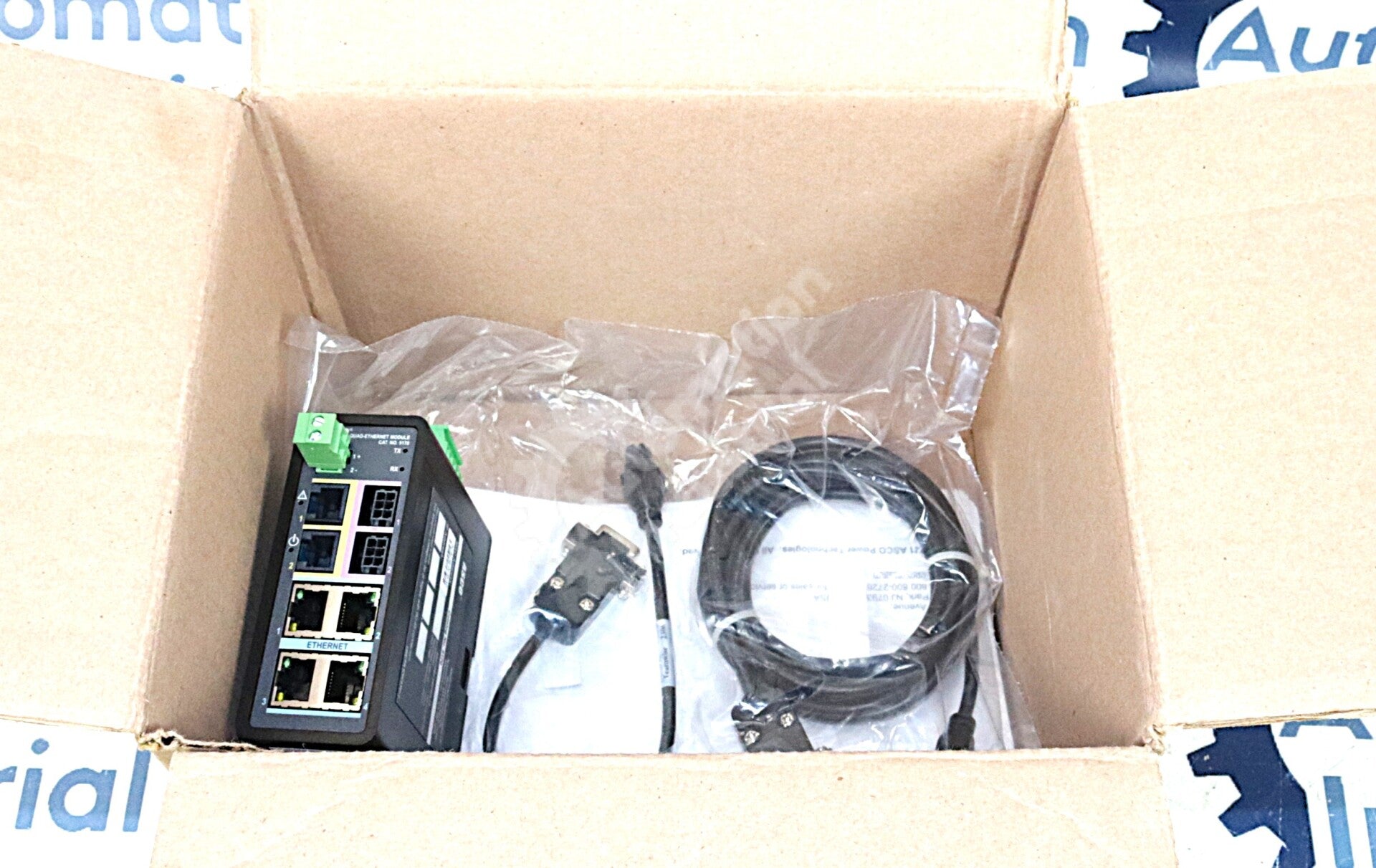987100-204 By ASCO Power Technologies Transfer Switch Quad-Ethernet Module NSFP