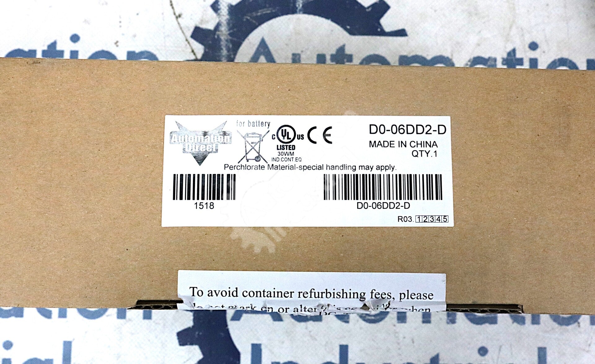 D0-06DD2-D By Automation Direct 12-24VDC I/O Module NSFP