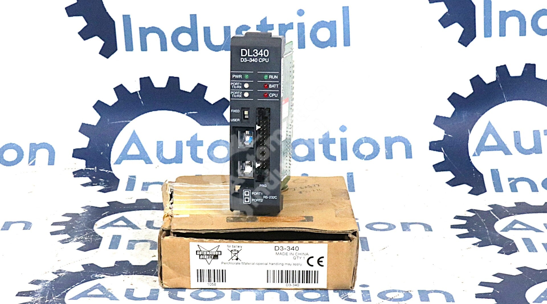 D3-340 By Automation Direct DirectLogic 305 3.7K Standard CPU Module NSFP