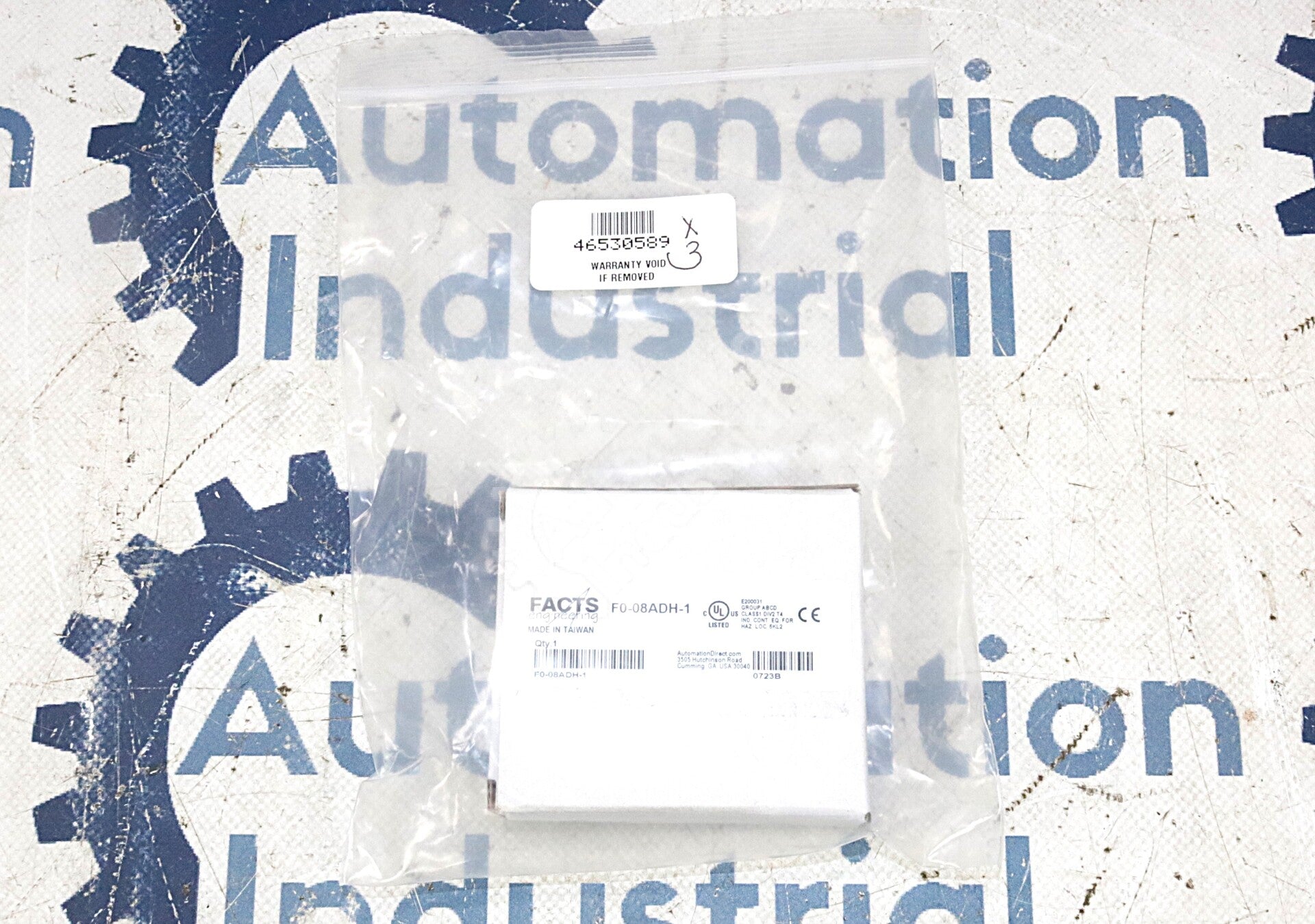 F0-08ADH-1 By Automation Direct 0-20mA 8 Channel Analog Input NSFP