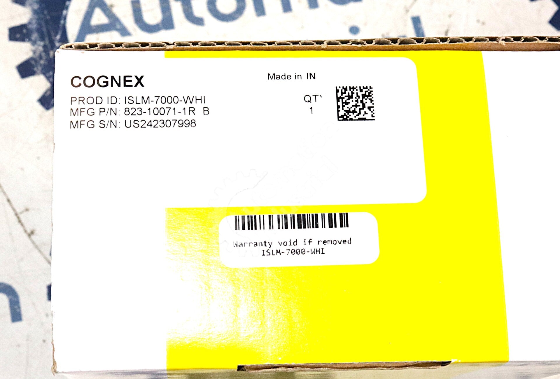 ISLM-7000-WHI By Cognex 823-10071-1R Illumination Accessory NSFP