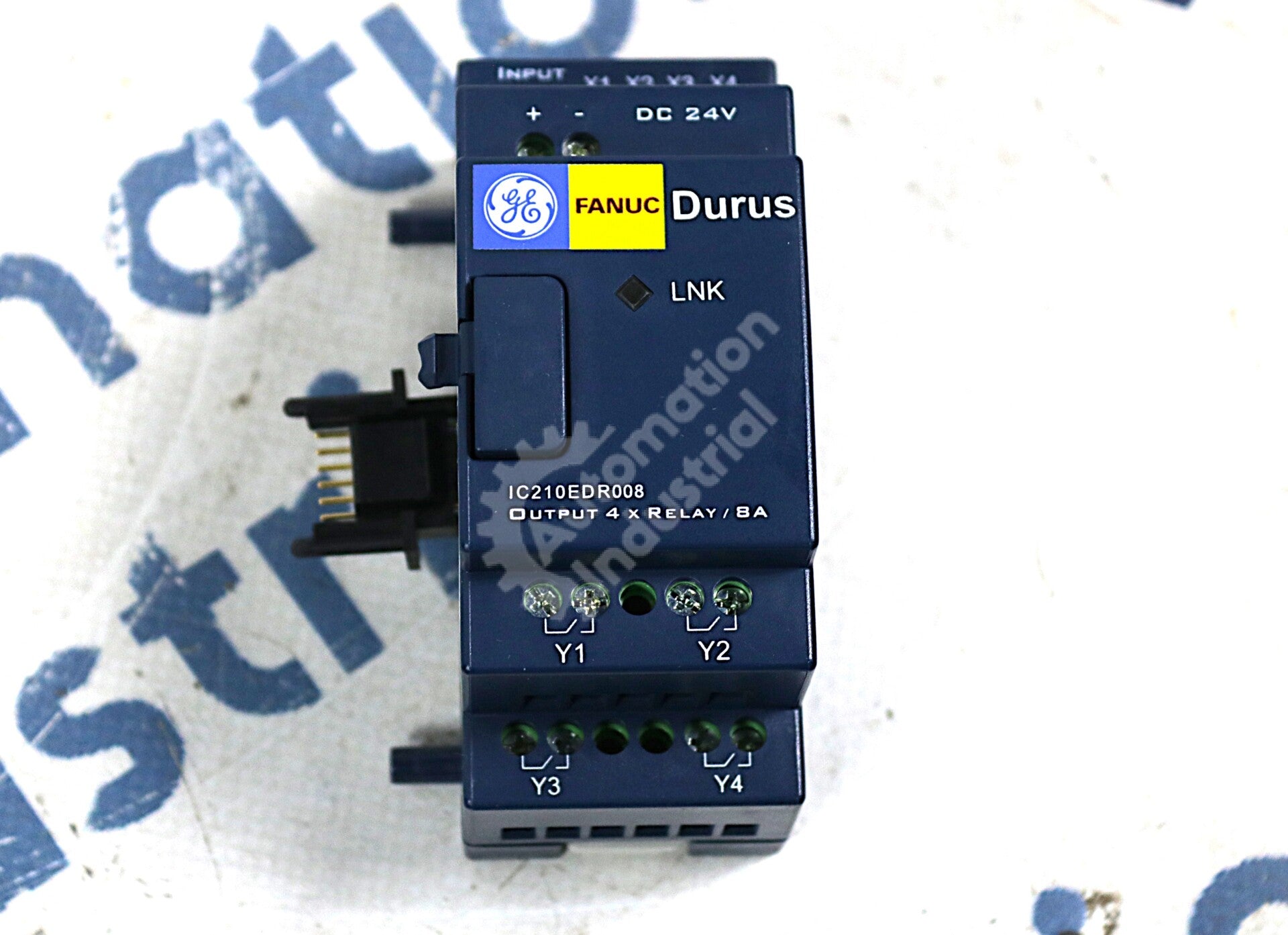 IC210EDR008 By GE Fanuc 24VDC 8 Point Expansion DC/Relay Durus Controller NSFP