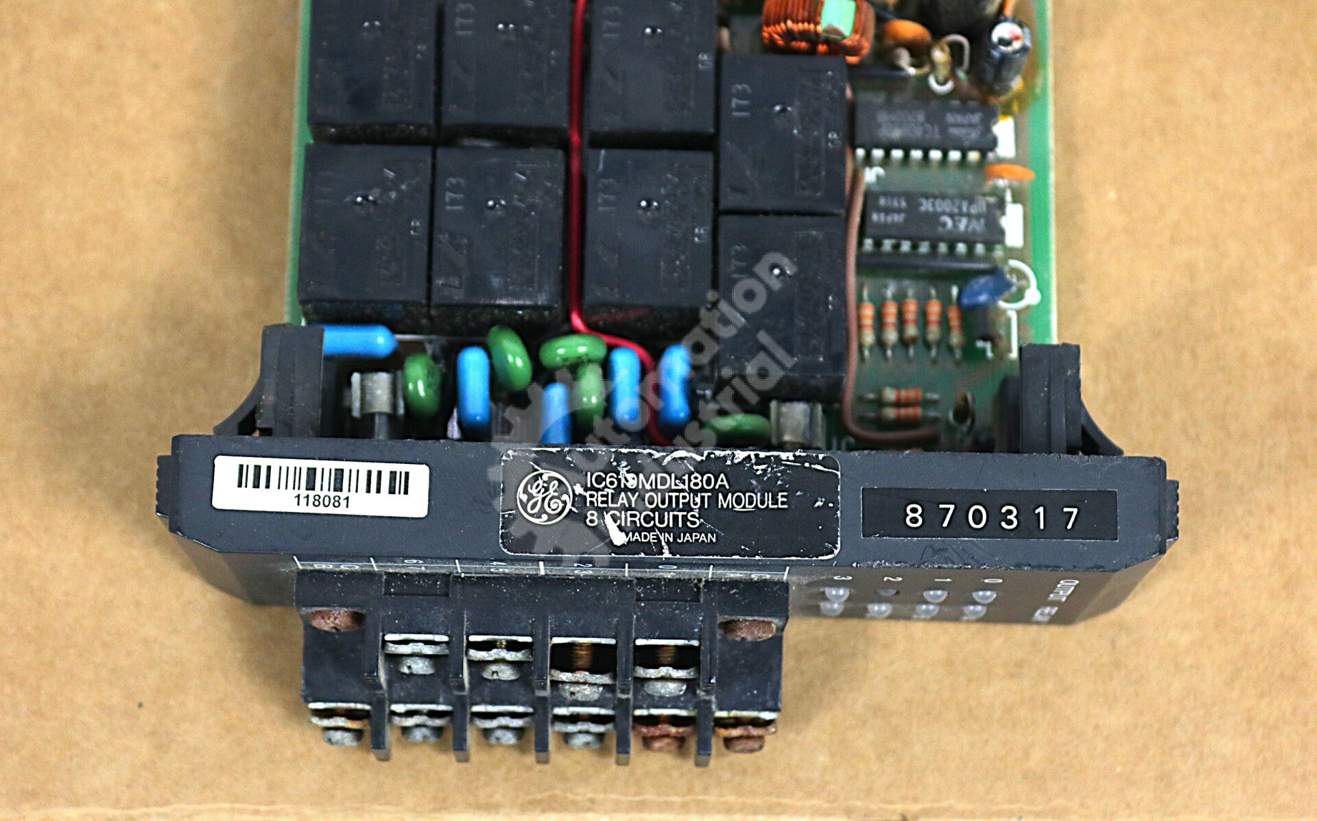 IC610MDL180A By GE Fanuc Relay Output Module 8 Circuits NSFP