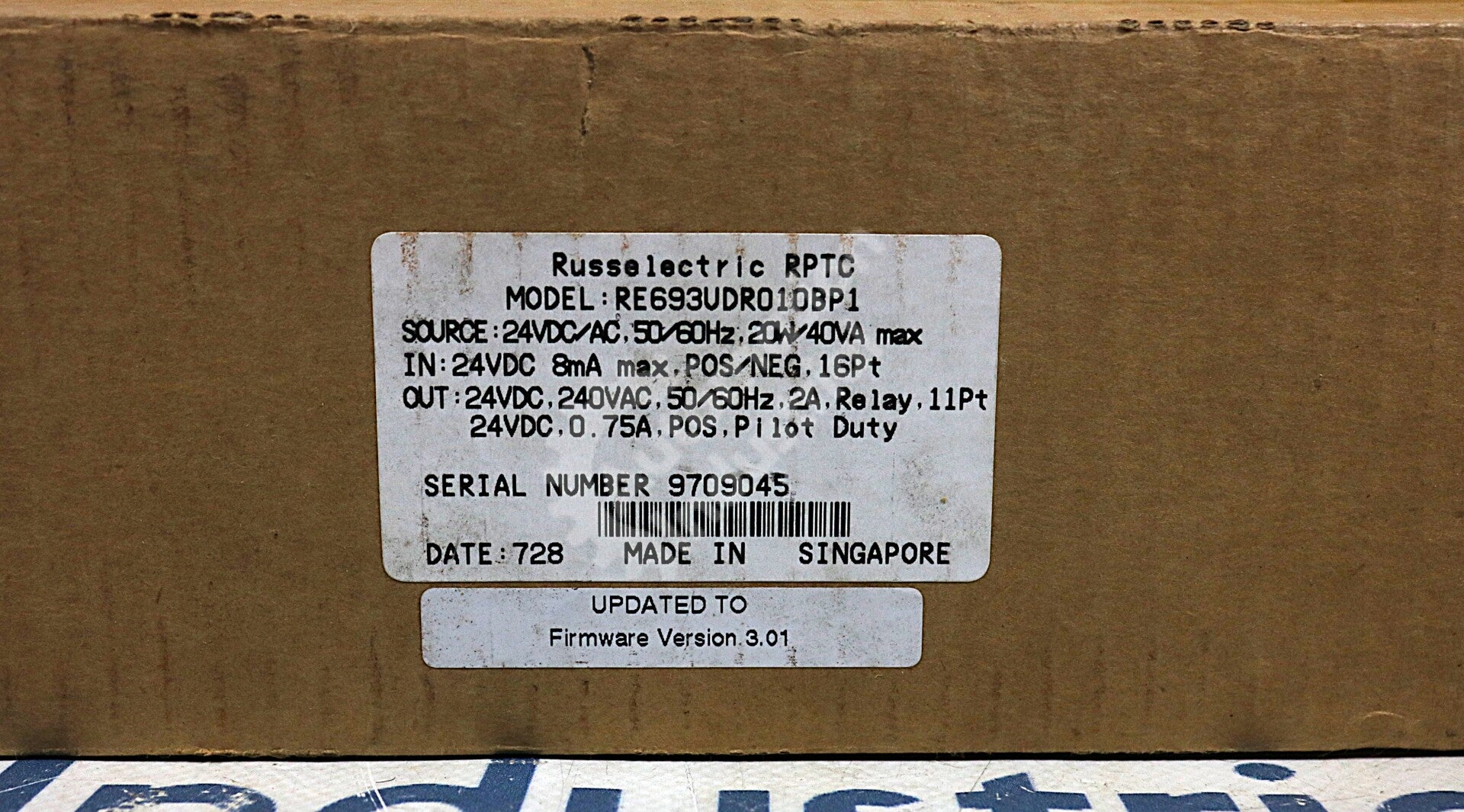 IC693UDR010 By GE Fanuc 90 Micro 24VDC 11PT Relay Programmable Controller NSFP