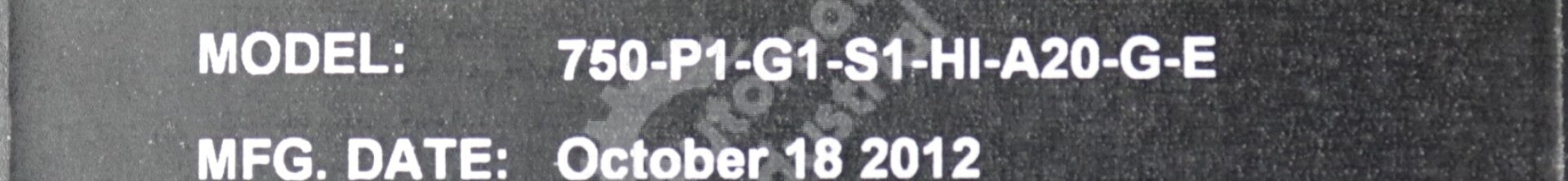 750-P1-G1-S1-HI-A20-G-E By GE 750 Feeder Management Relay NSFP SR750