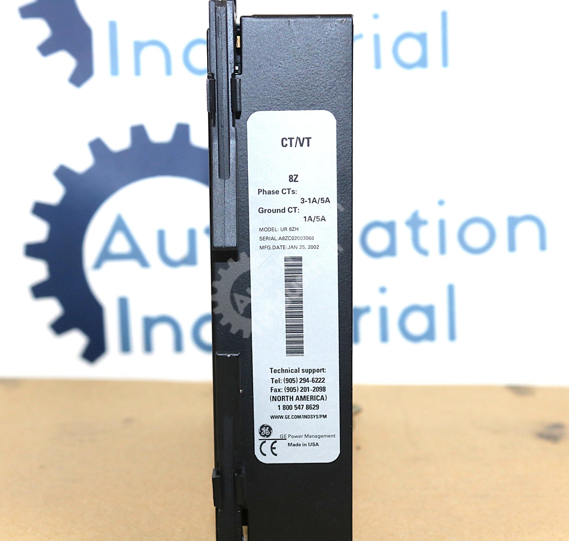 UR 8ZH By GE Multilin UR-8ZH CT/VT Module UR Series Universal Relays NSFP