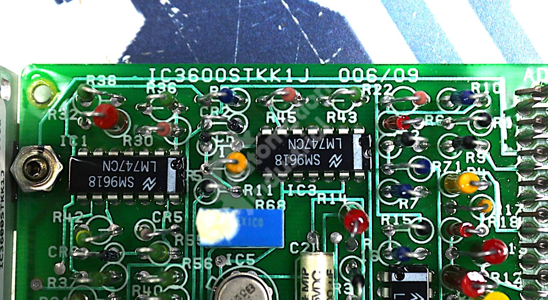 IC3600STKK1J By GE Speedtronic IC3600STKK Temperature Control Card NSFP