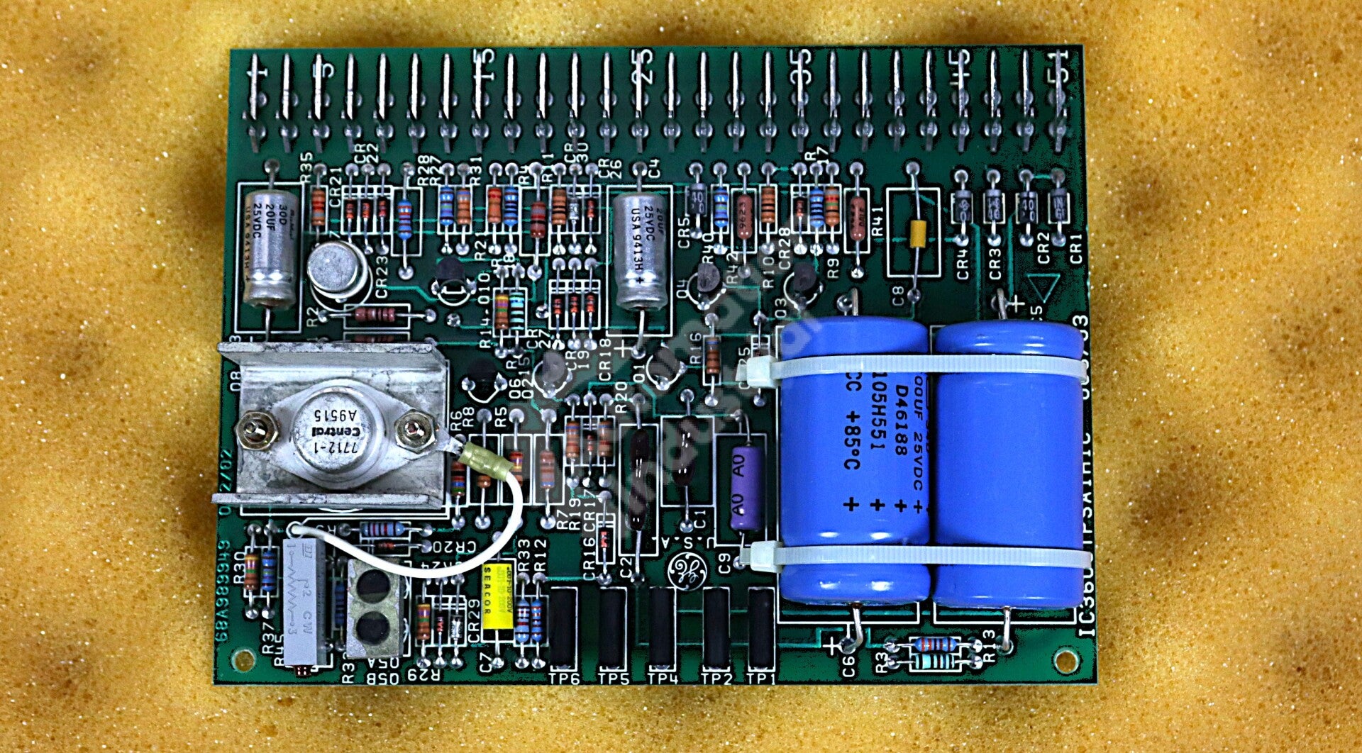 IC3600TPSA1H1C By GE Speedtronic IC3600TPSA Single Phase Power Supply Board NSFP