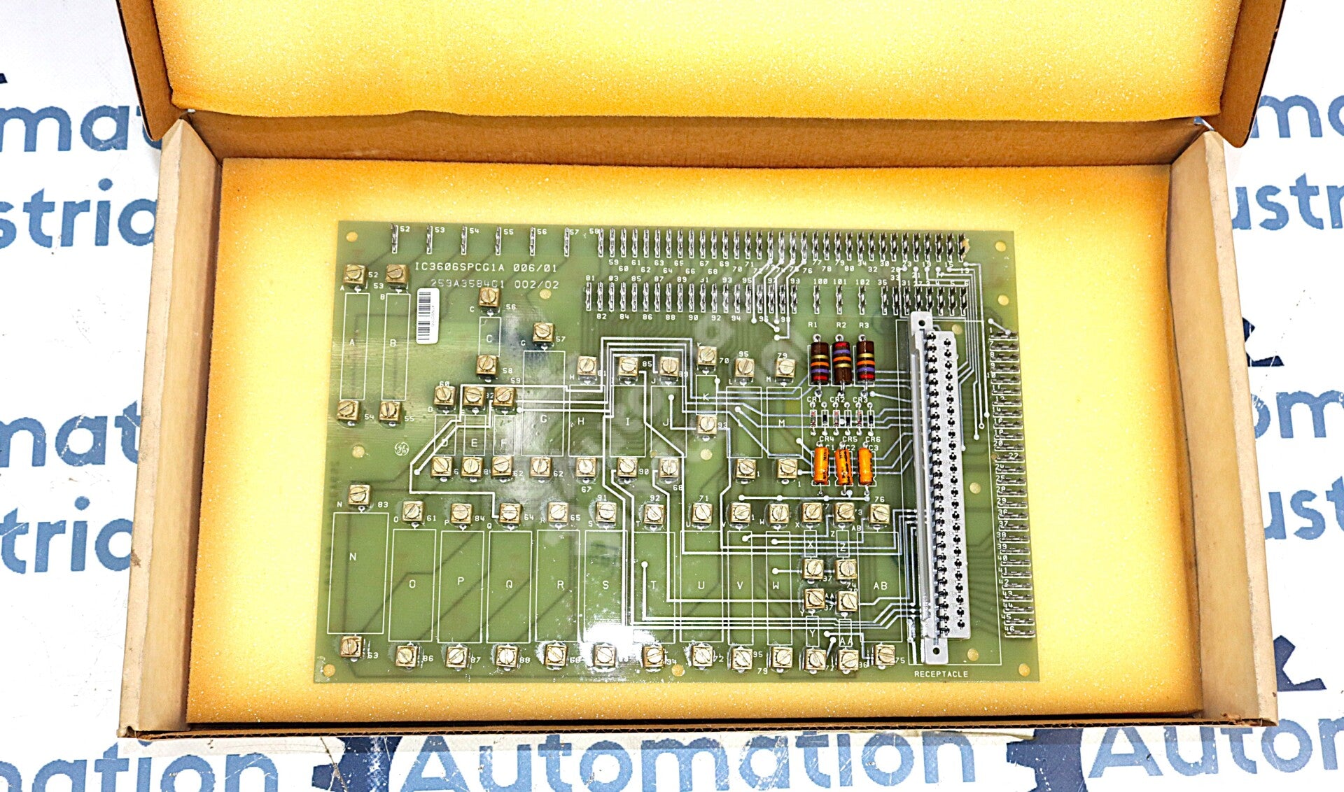 IC3606SPCG1A By GE Speedtronic IC3606SPCG Siltrol Control Board NSFP