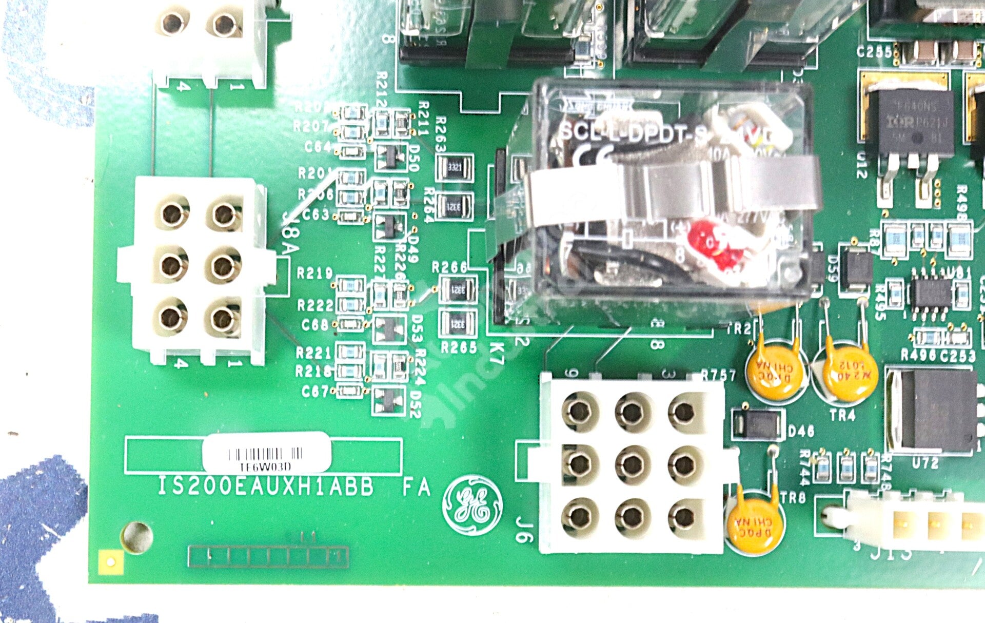 IS200EAUXH1A By GE IS200EAUXH1ABB Exciter Auxiliary Control Board NSFP