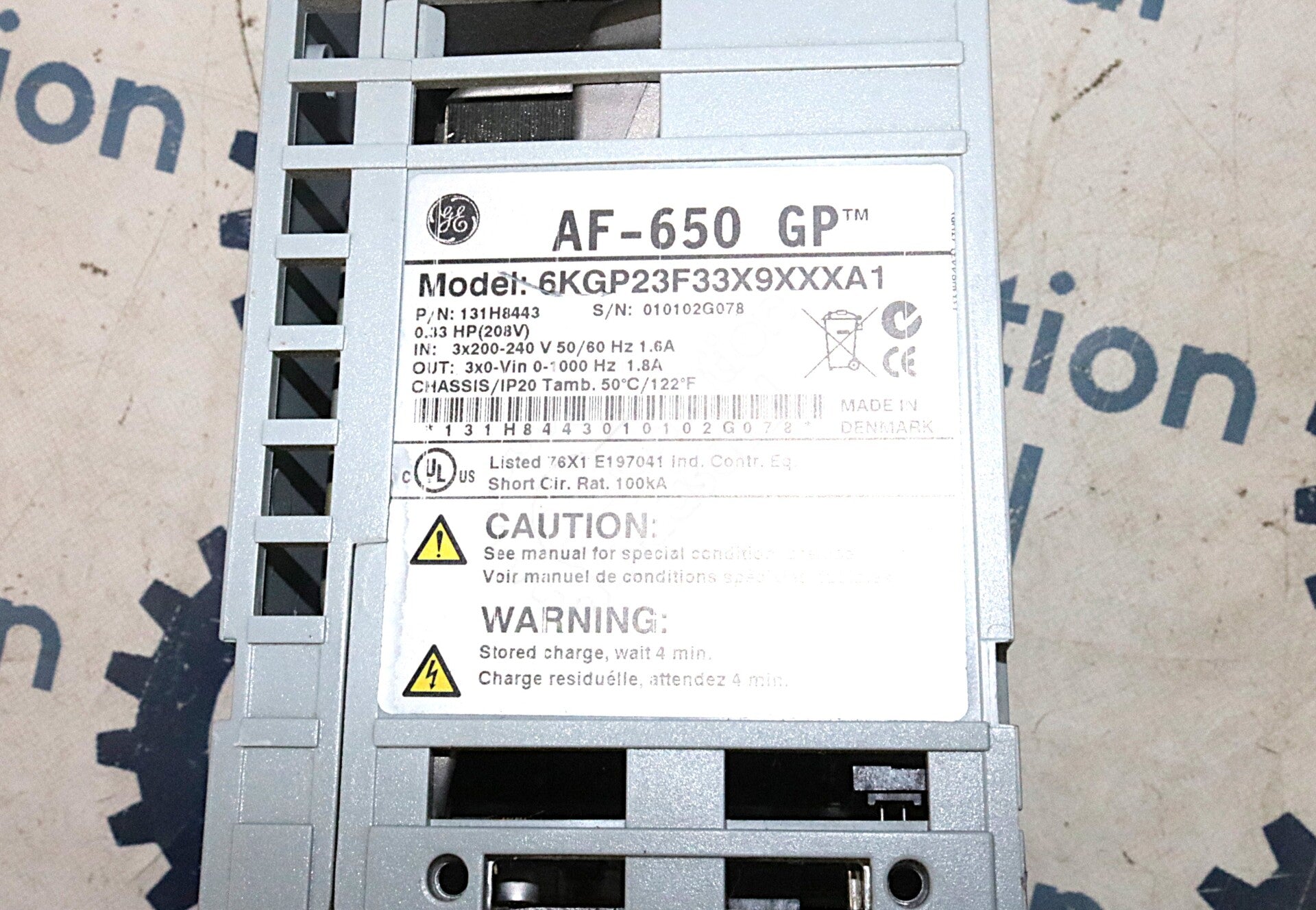 6KGP23F33X9XXXA1 By General Electric GP Drive NSFP