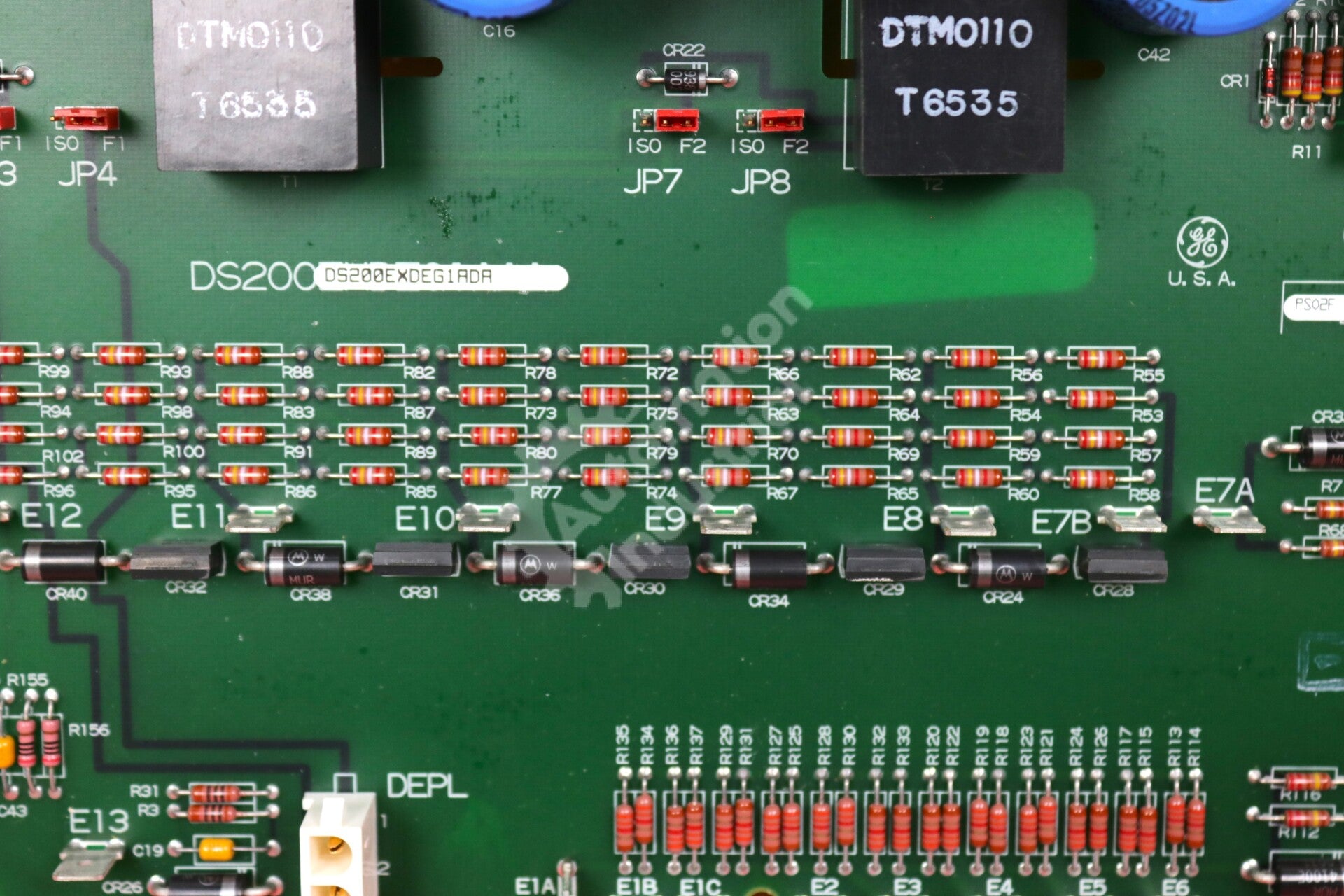 DS200EXDEG1A By GE DS200EXDEG1ADA Excitation Control Board Mark V DS200 NSFP