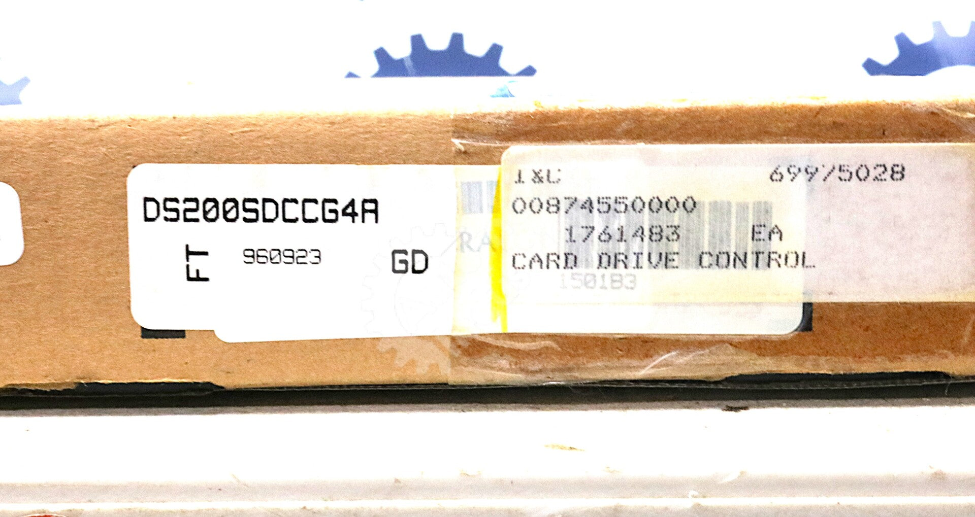 DS200SDCCG4A By General Electric DS200SDCCG4AFD Card Drive Control NSFP