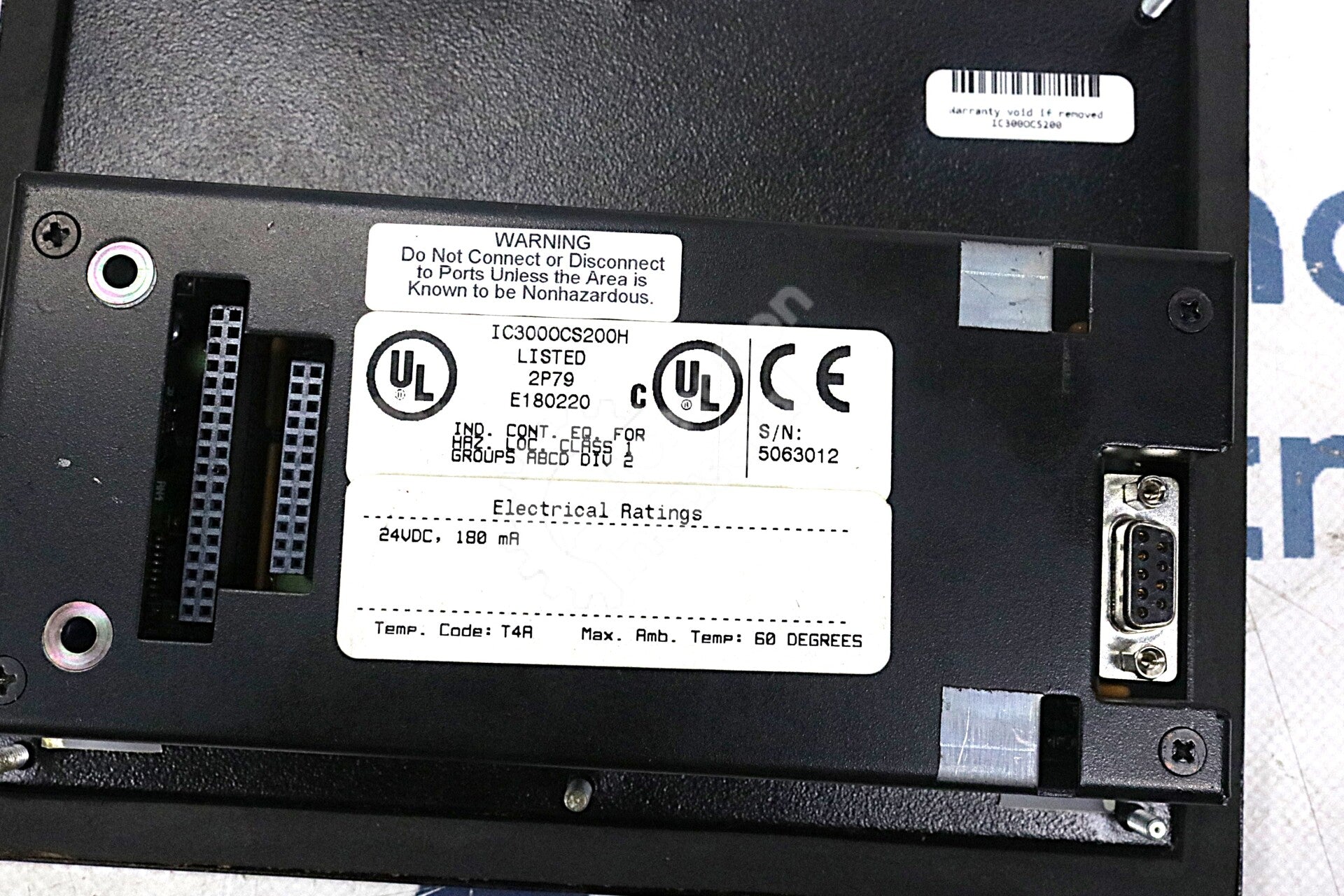 IC300OCS200 By GE IC300OCS200H 24VDC 180mA Operator Control Station NSFP