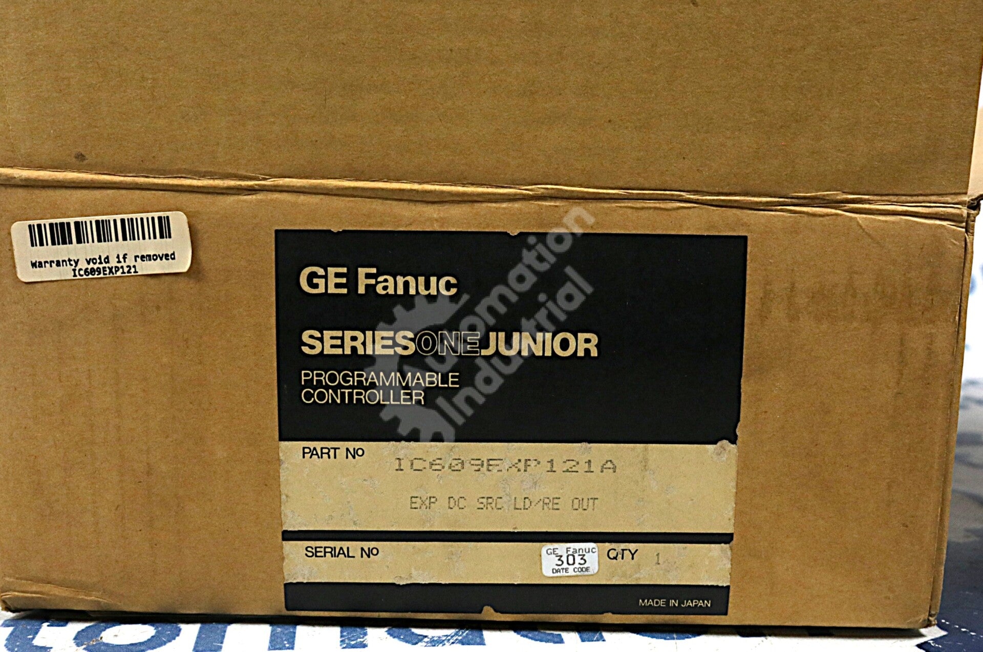 IC609EXP121 By GE Series One Jr Programmable Controller Expansion Unit NSFP