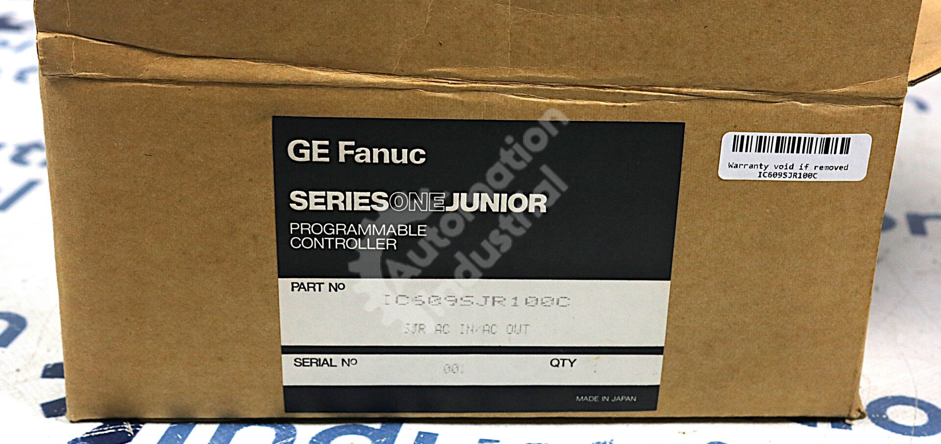 IC609SJR100 By GE Series One Jr 115-230VAC Output Programmable Controller NSFP