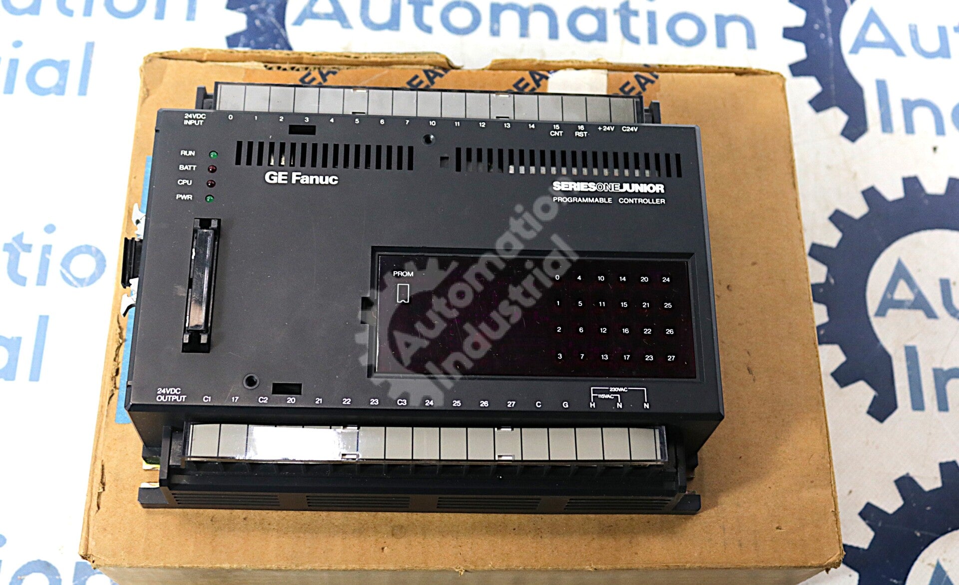 IC609SJR110 By GE Series One Jr 24VDC 50/60Hz Programmable Controller NSFP