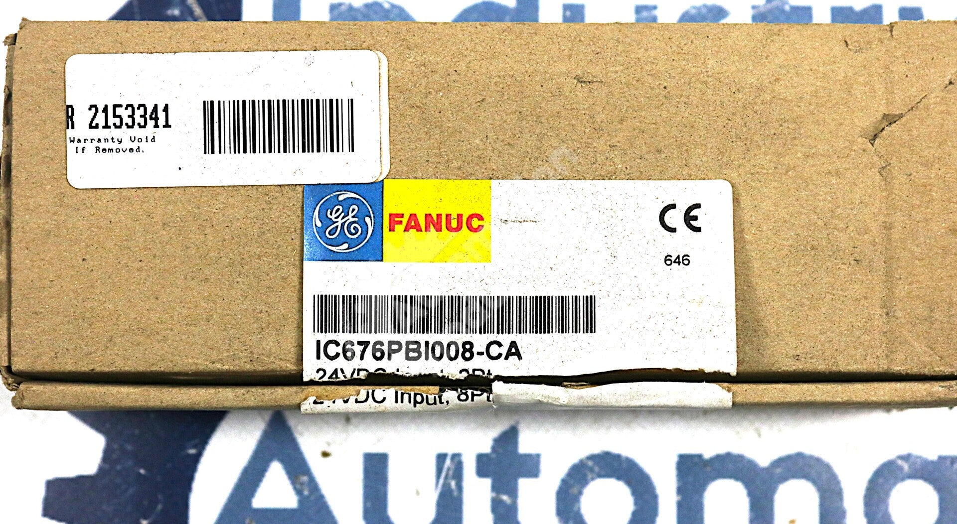IC676PBI008 By General Electric IC676PBI008-CA 24VDC 8PT Input Module NSFP