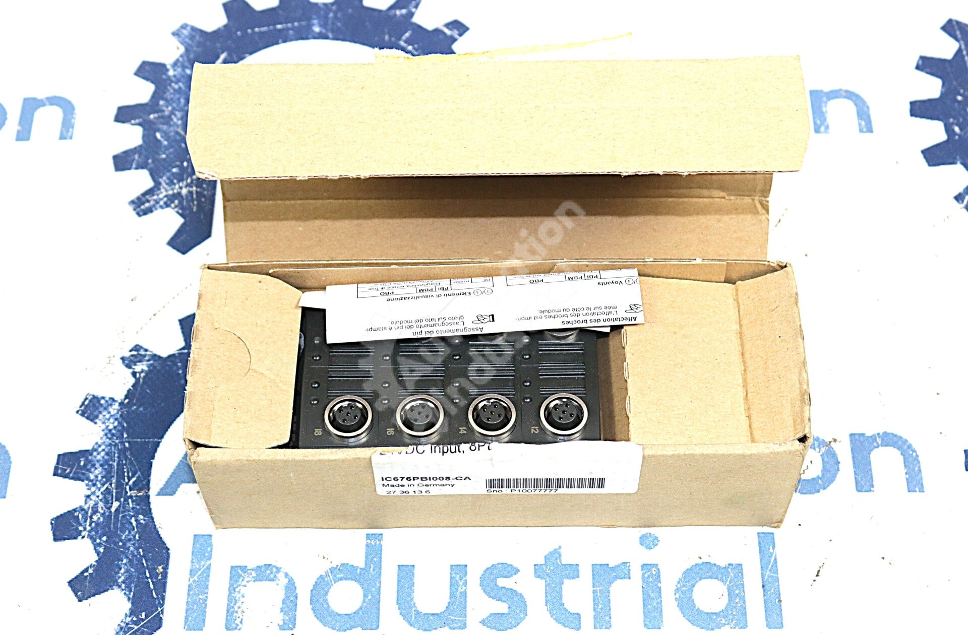 IC676PBI008 By General Electric IC676PBI008-CA 24VDC 8PT Input Module NSFP