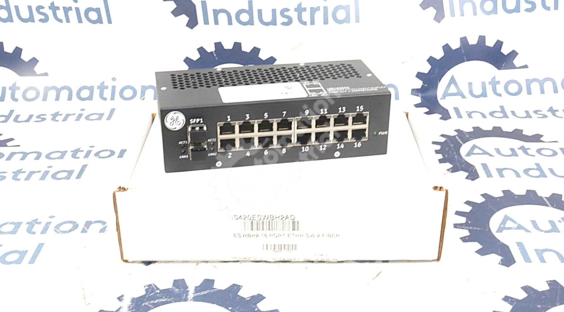 IS420ESWBH2A By General Electric Ethernet Switch With 2 Fiber Optic Ports NSFP