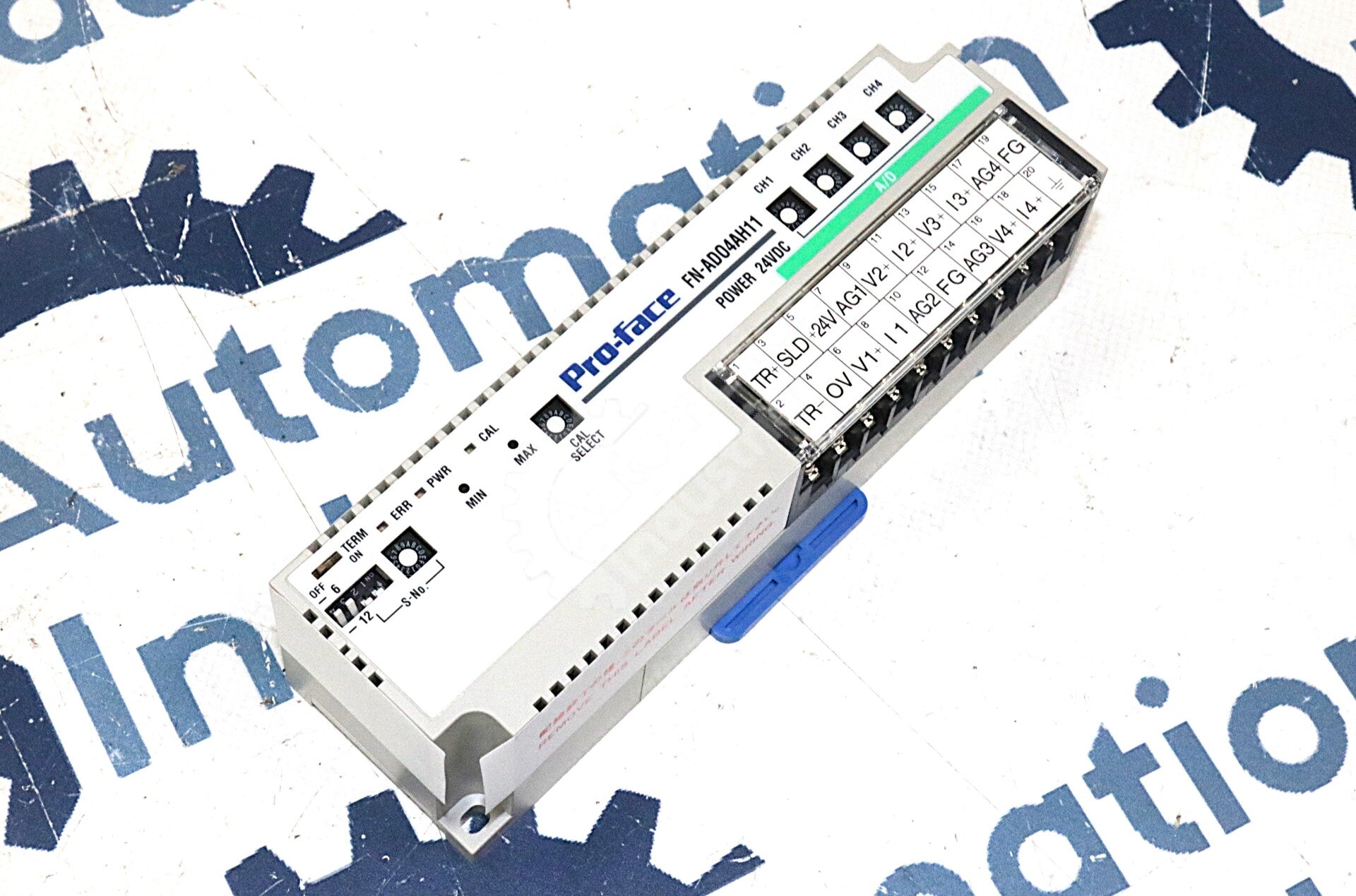 FN-AD04AH11 By ProFace Xycom 24VDC 4-Channel Analog Input Module NSFP