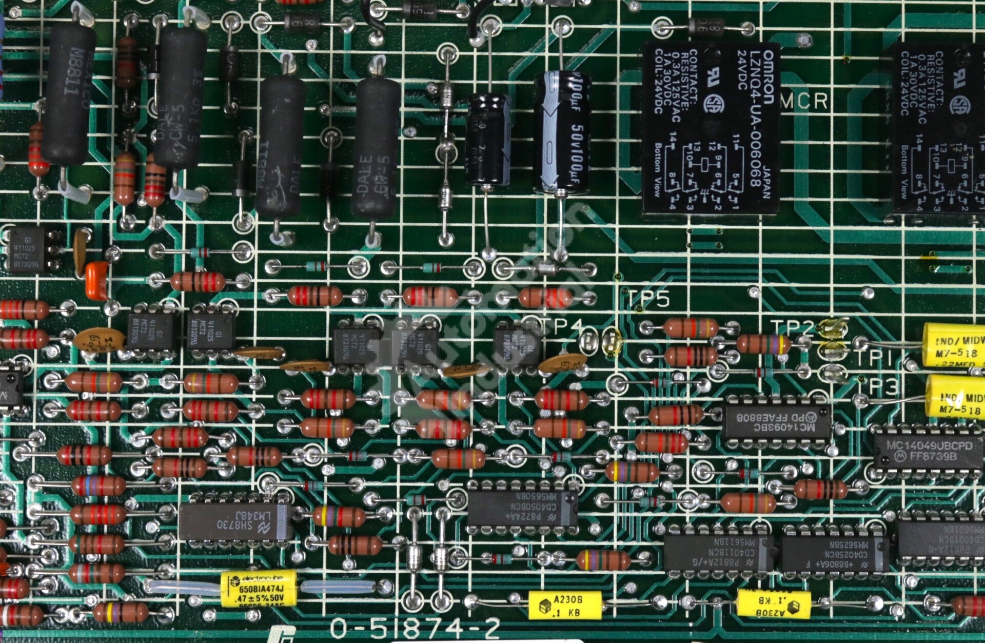 0-51874-2 By Reliance Electric Static Sequence Control Card PC Board MaxPak Plus