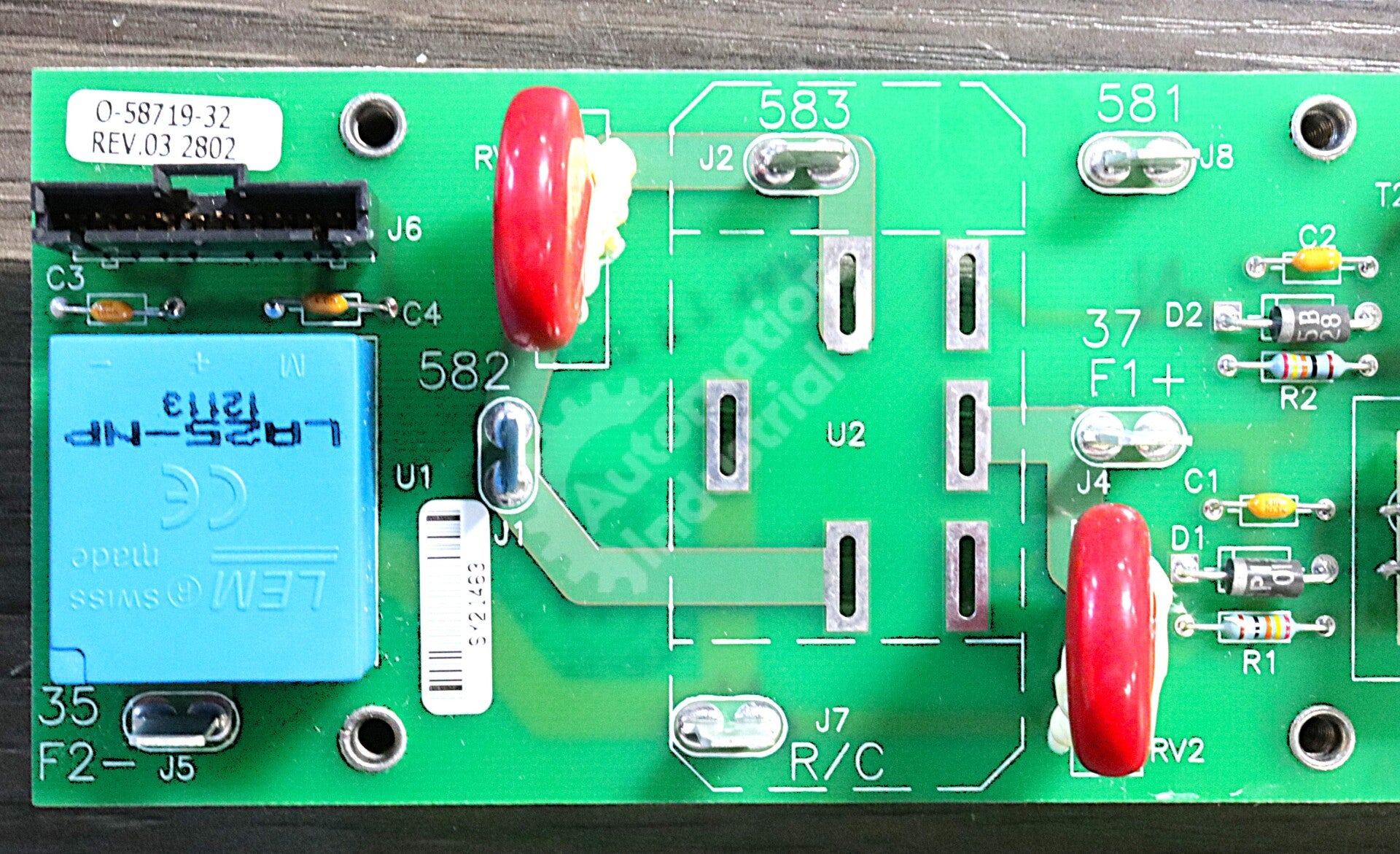 0-58719-32 By Reliance Electric 15 Amp Field Supply Board NSFP