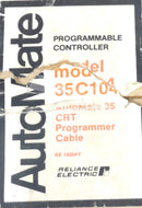 35C104 By Reliance Electric CRT Programmer Cable AutoMate NSFP