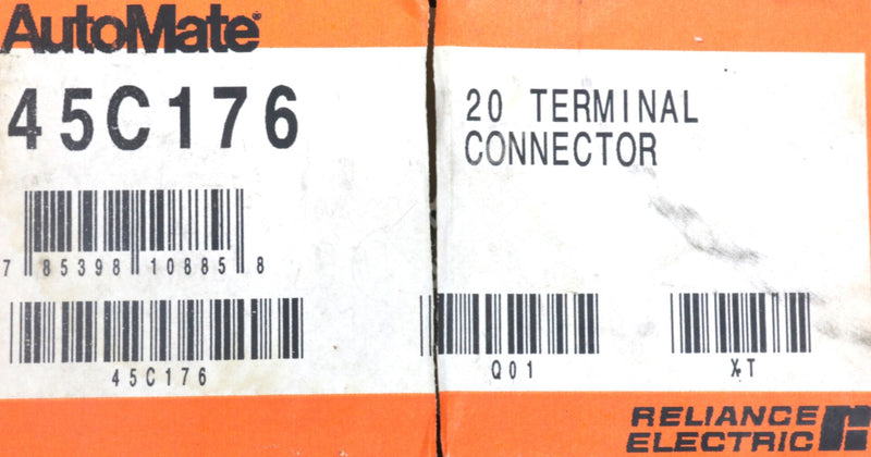 45C176 By Reliance Electric 20 Point Terminal Connector NSFP AutoMate