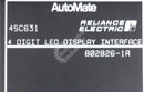 45C631 By Reliance Electric 802826-1R 4 Digit LED Display Module NSFP AutoMate