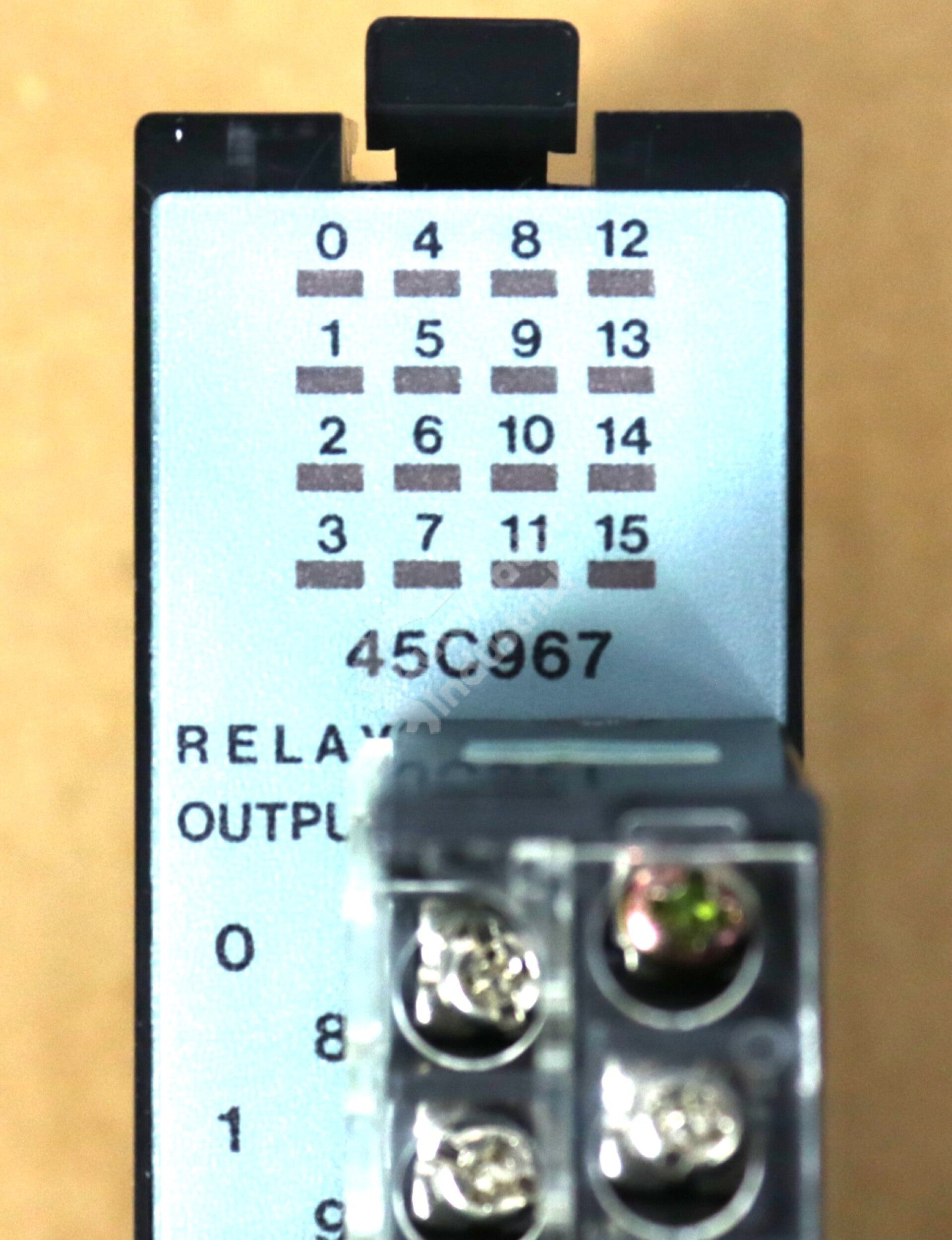 45C967 By Reliance Electric 16-Point Relay Output Module NSFP Shark XL