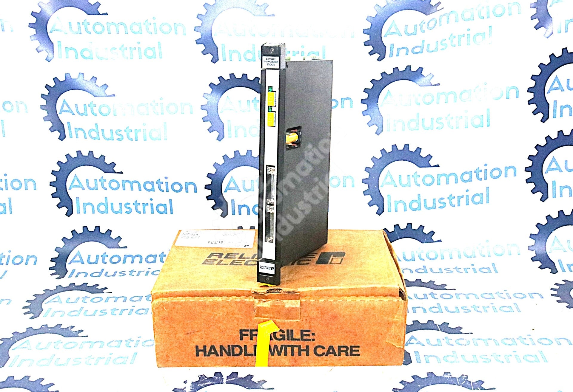 57C435 By Reliance Electric 25MHz-CPU 512K Parity RAM 7010 Processor Module NSFP
