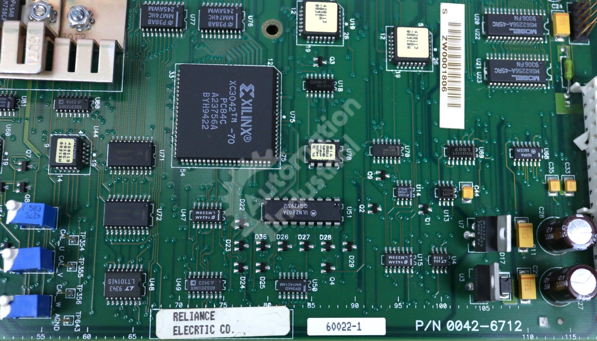 60022-1 By Reliance Electric Process Control Board NSFP AutoMax