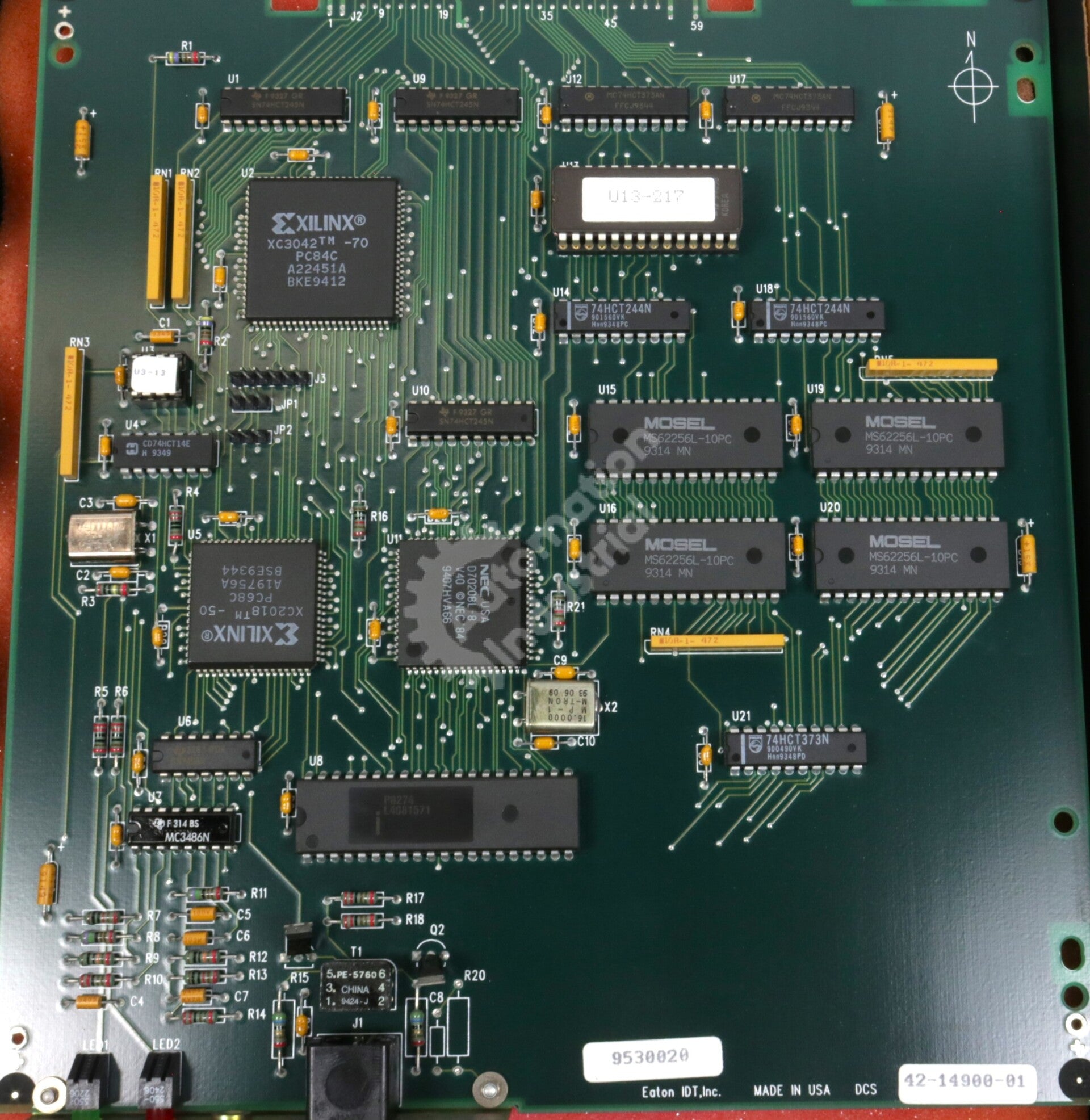 61C155 By Reliance Electric DCS-NET Express Video Panel Board NSFP AutoMax