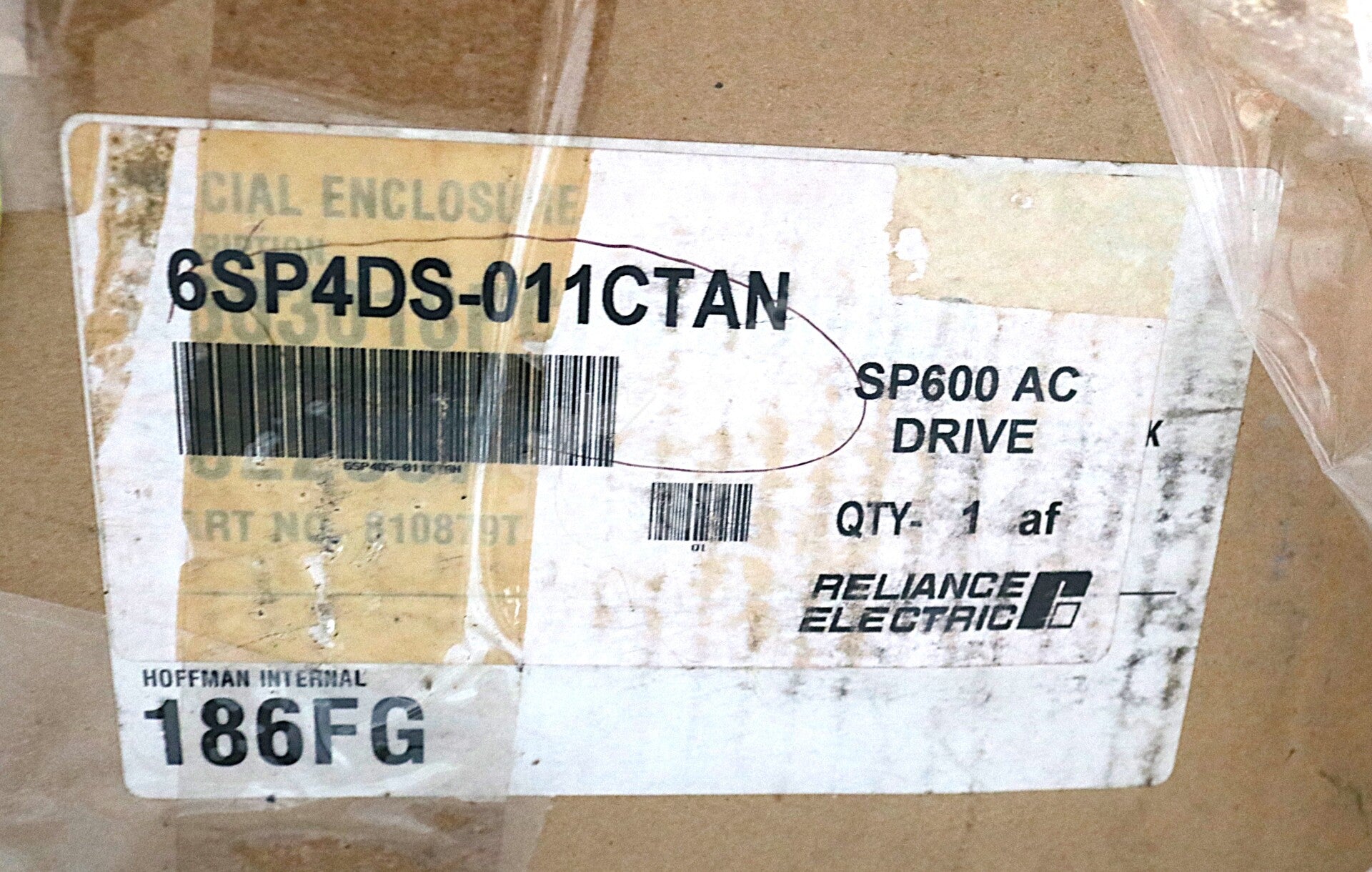 6SP4DS-011CTAN By Reliance Electric 810879-TA 7.5 HP 460VAC Inverter Drive NSFP