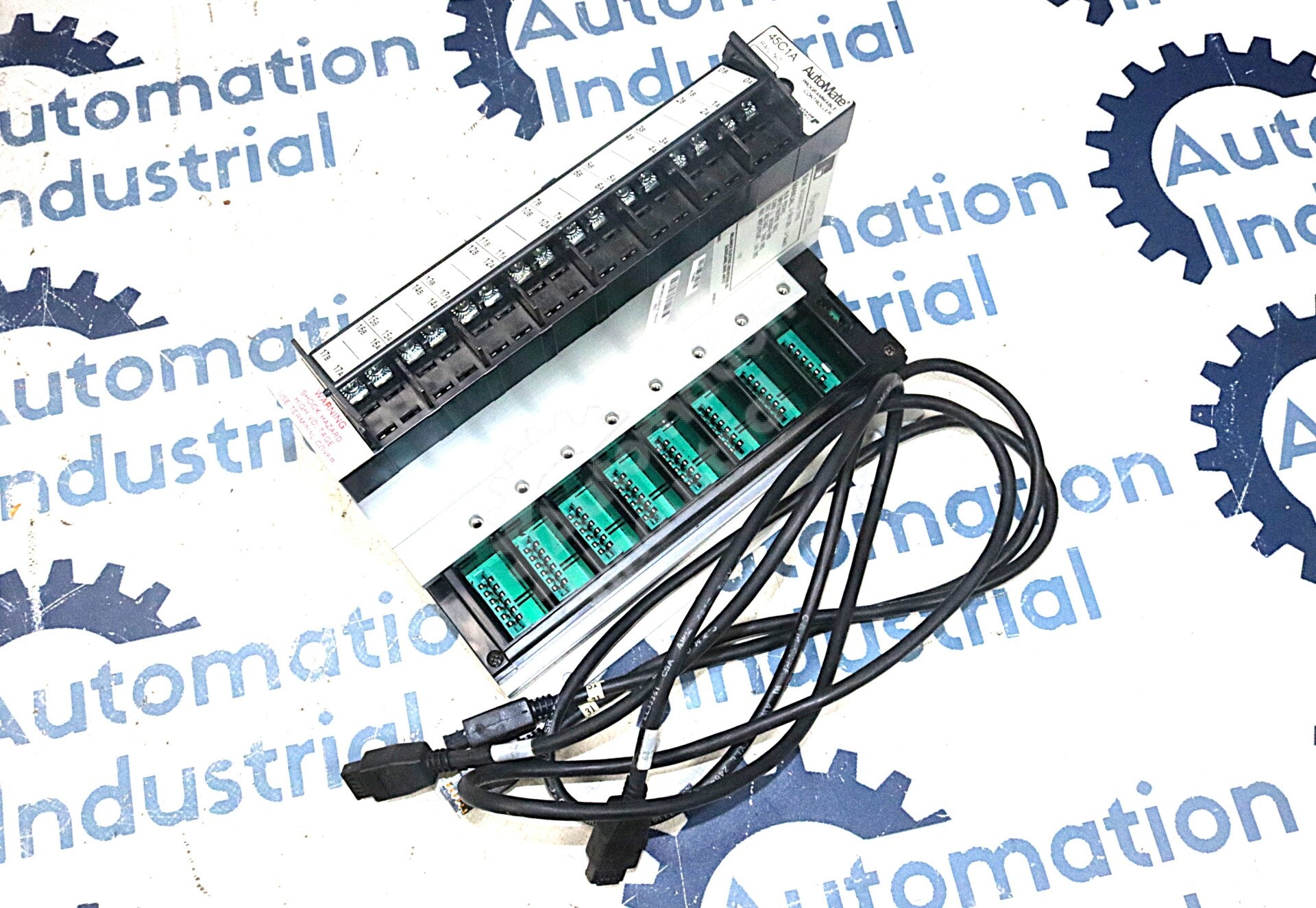 45C1A By Reliance Electric J-3012 Digital I/O Rail Programmable Controller NSFP